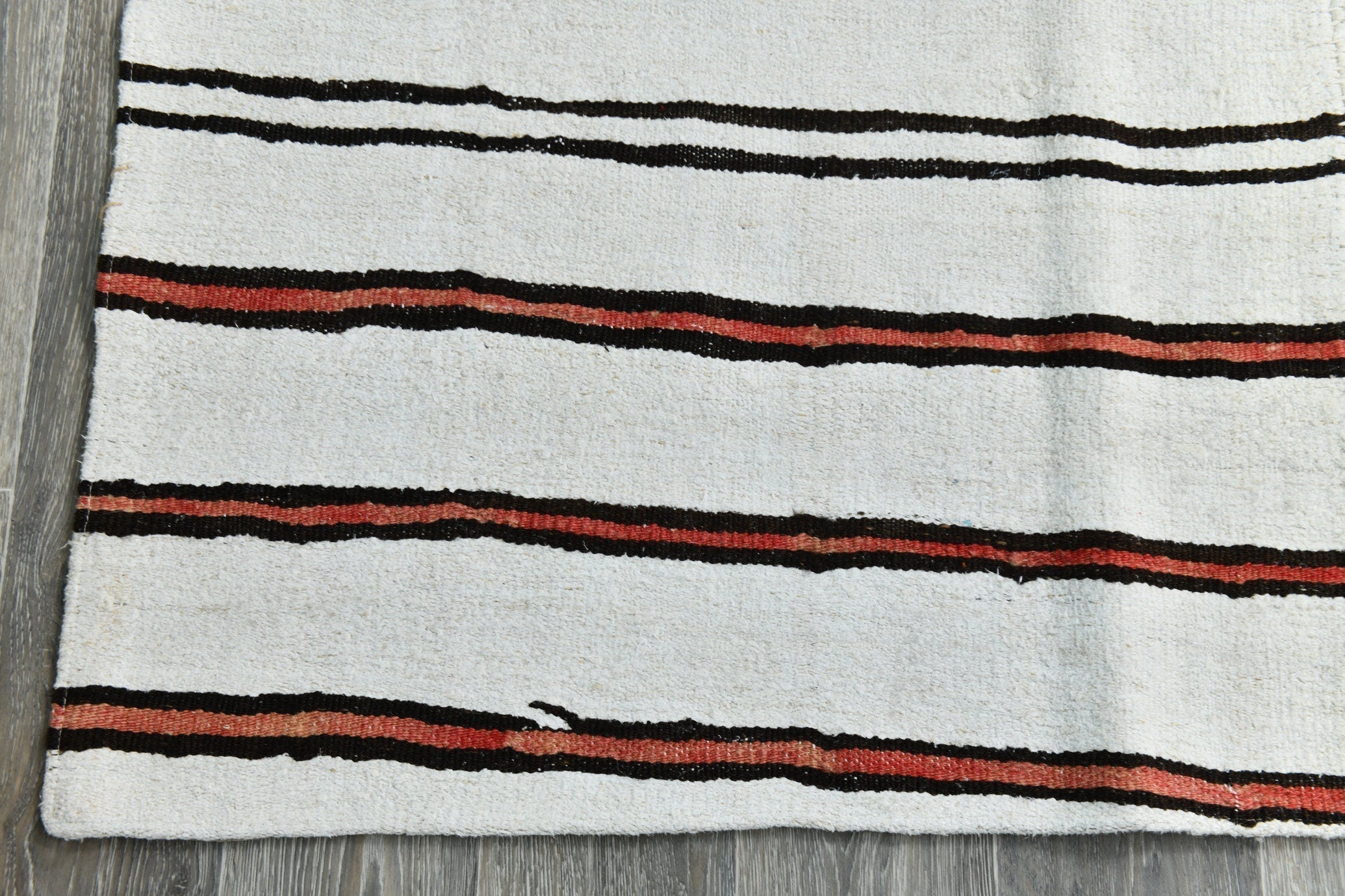 Turkish Hemp Old Rug 9’ x 11’