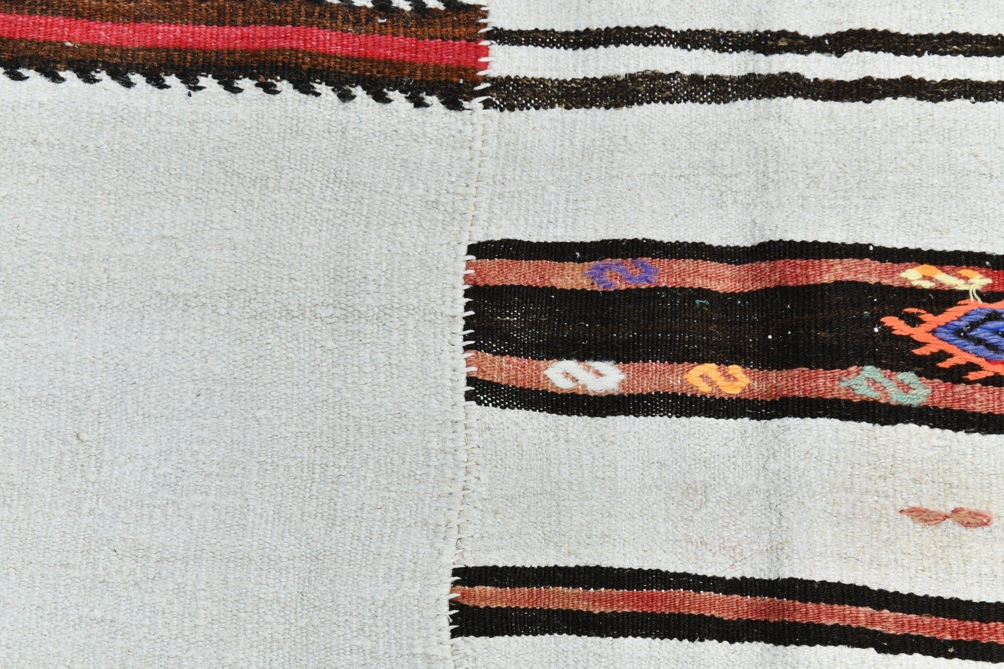Turkish Hemp Old Rug 9’ x 11’