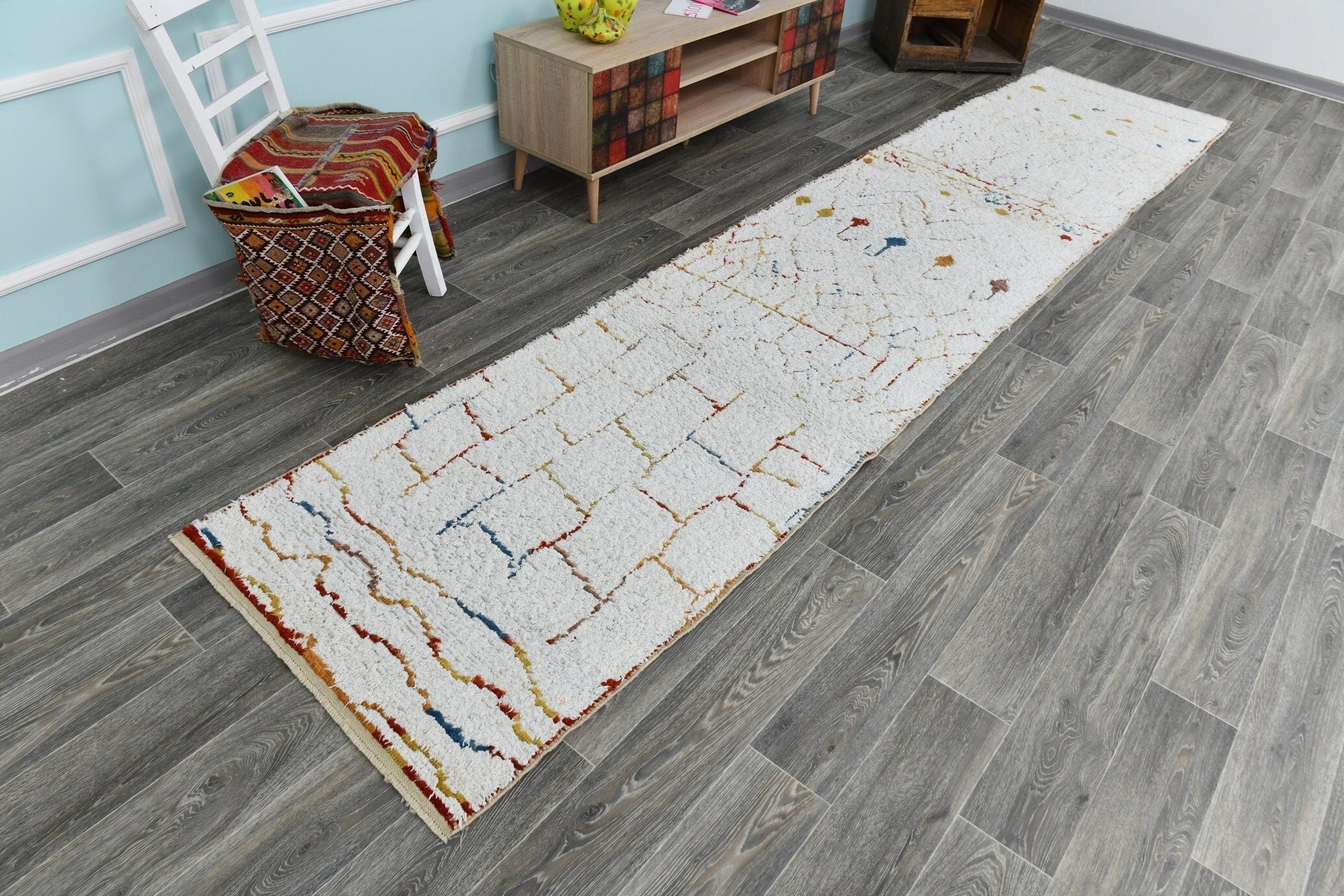 Turkish Hemp Rug 2’12’ x 14’2’