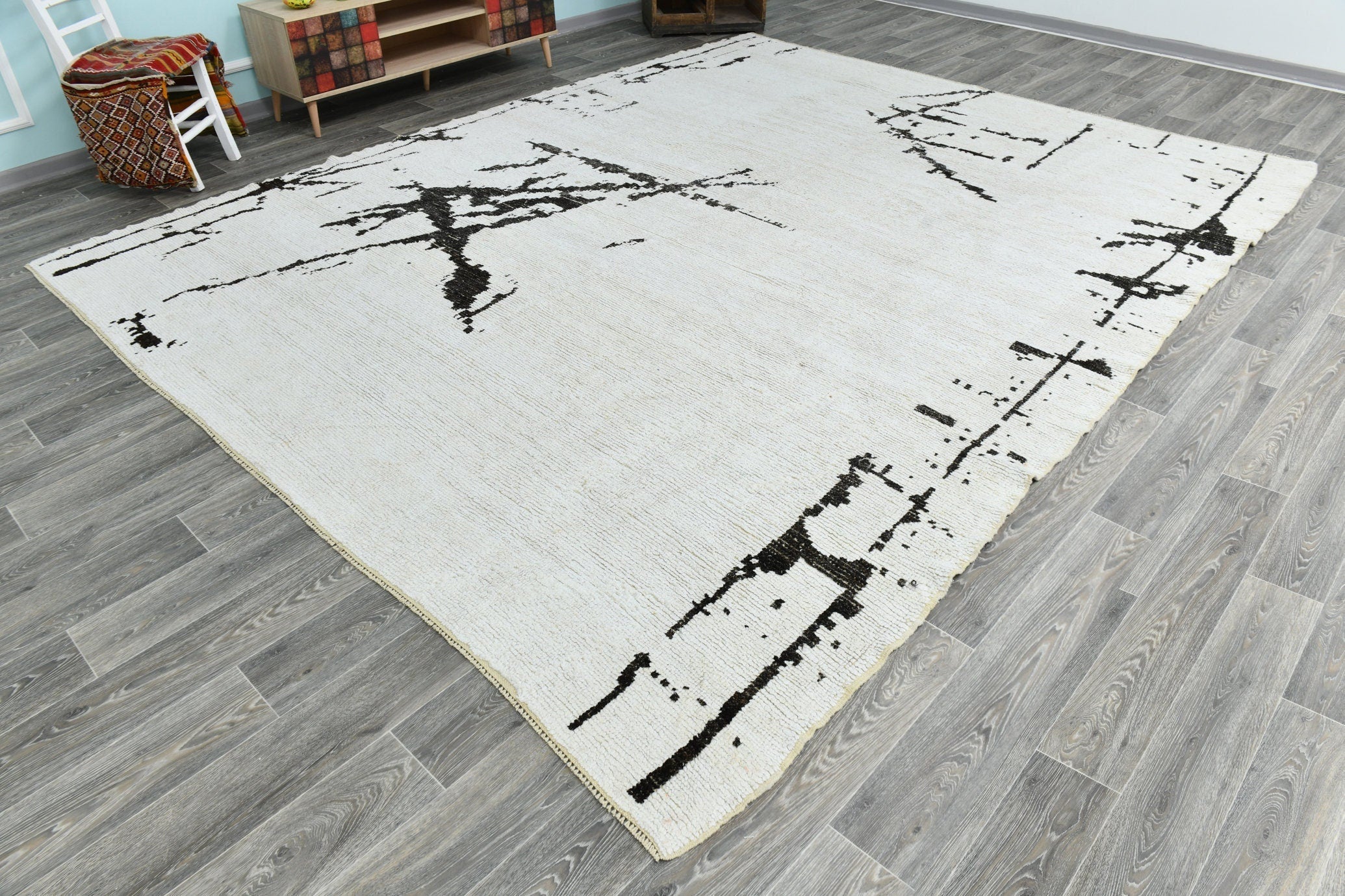Turkish Hemp Rug 9'10" x 12'4"
