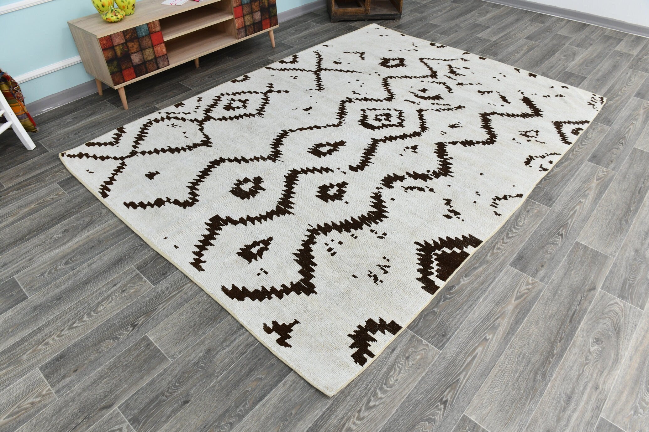 Turkish Hemp Rug 9’2’ x 6’11’