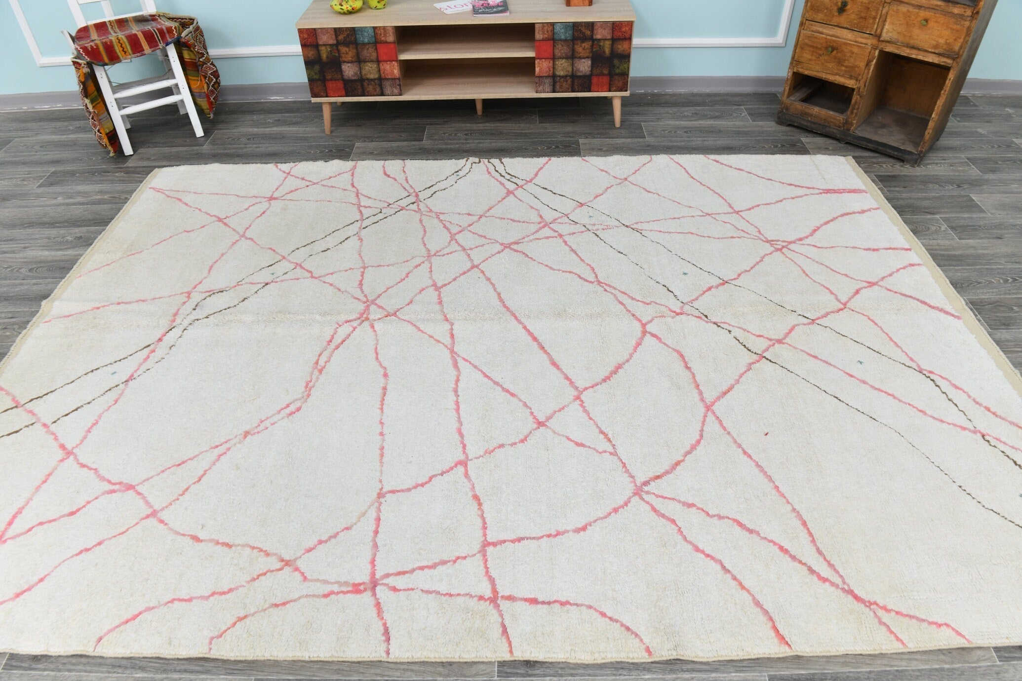 Turkish Hemp Rug 9’2’ x 6’8’