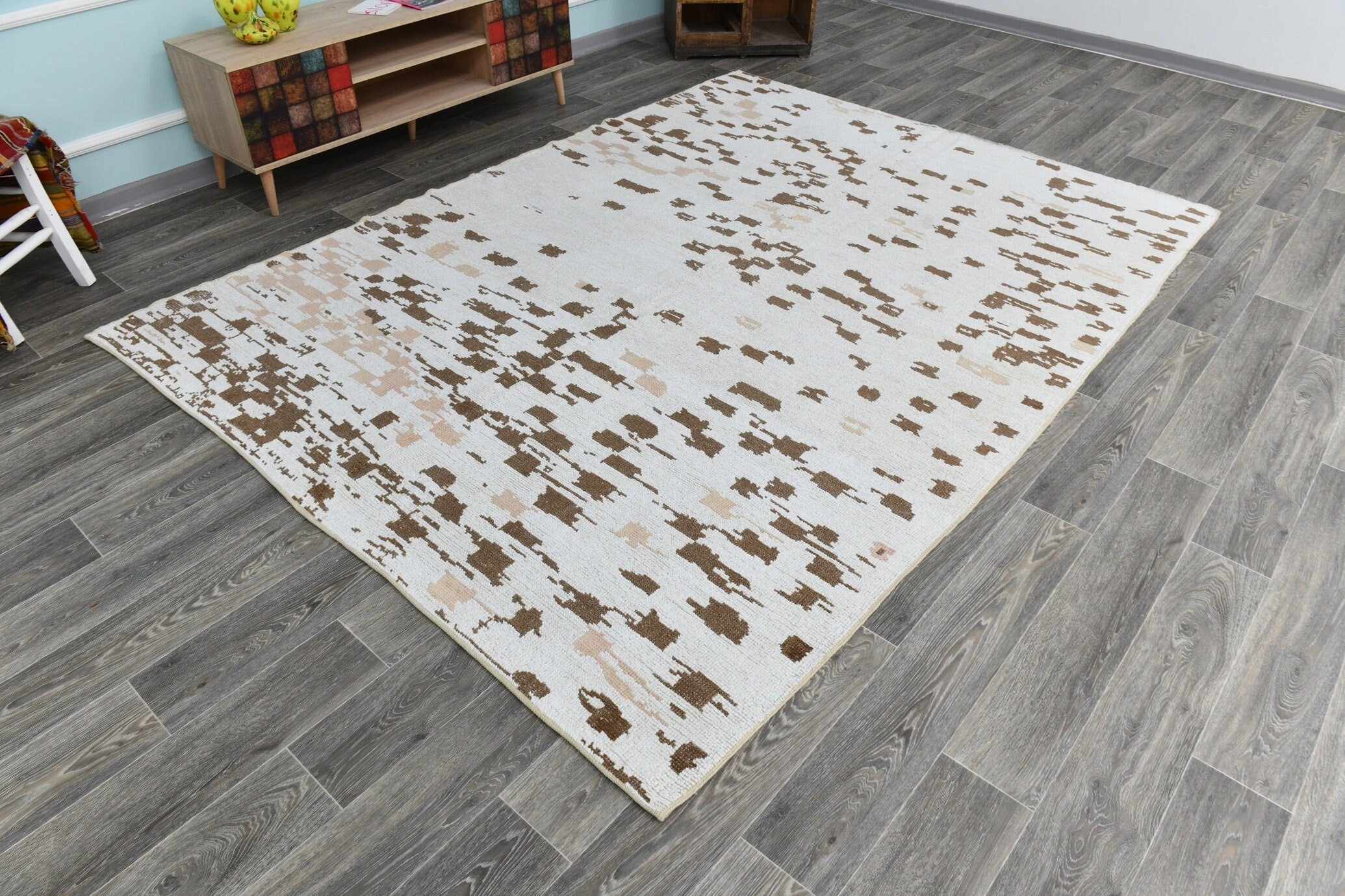 Turkish Hemp Rug 9’5’ x 6’11’