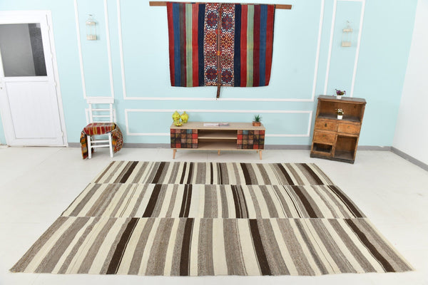 Turkish Kilim Ethnic Rug 10’0’ x 7’5’