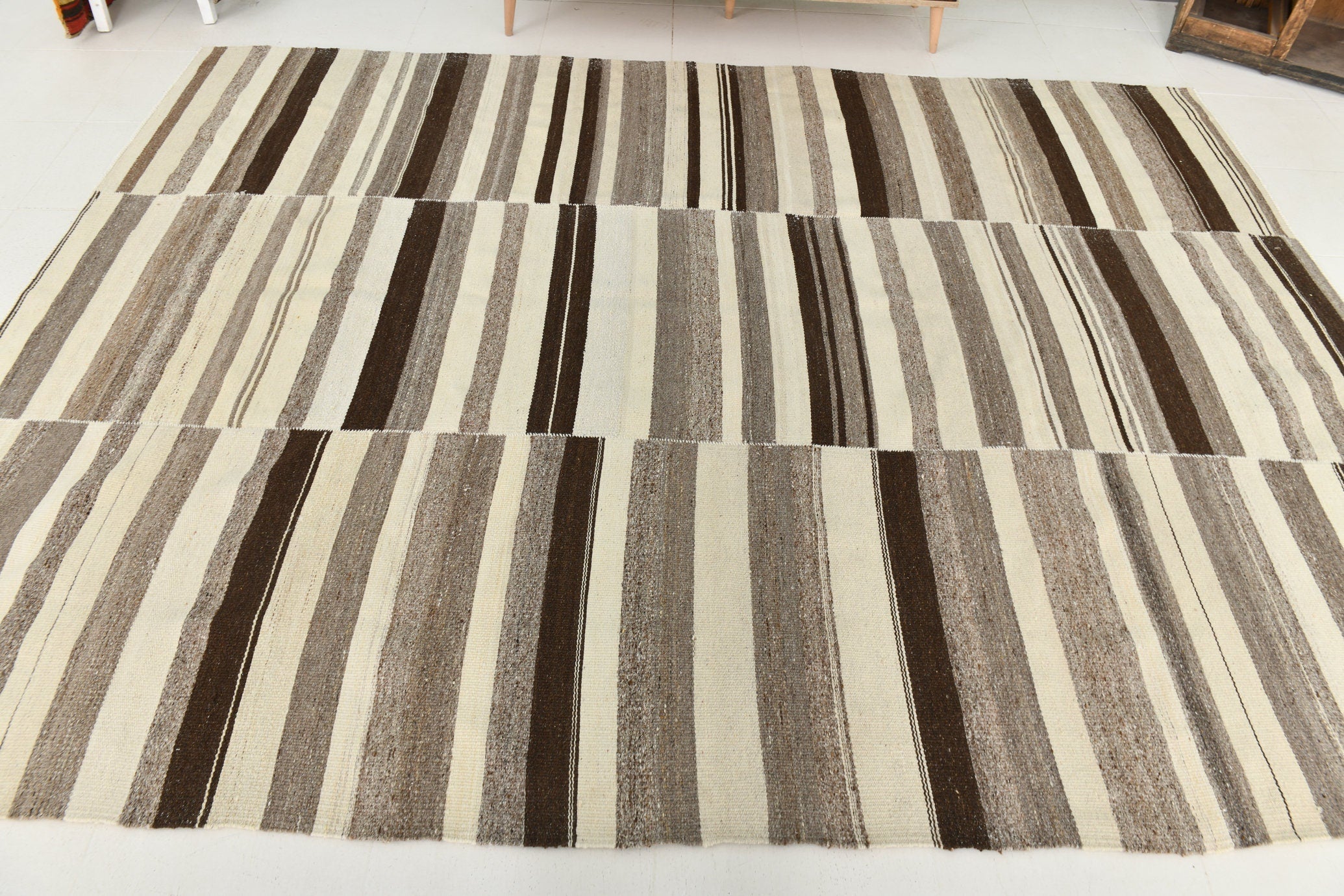Turkish Kilim Ethnic Rug 10’0’ x 7’5’