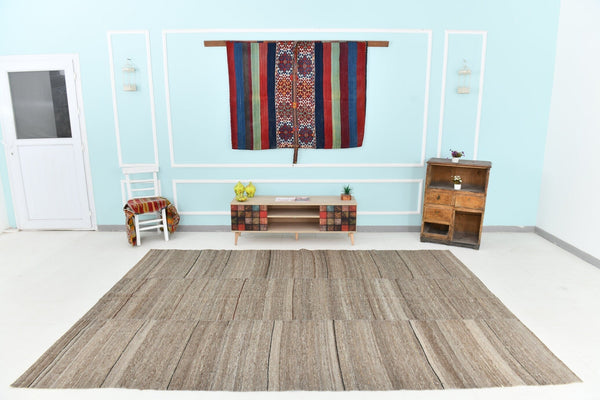 Turkish Kilim Ethnic Rug 10’10’ x 7’6’