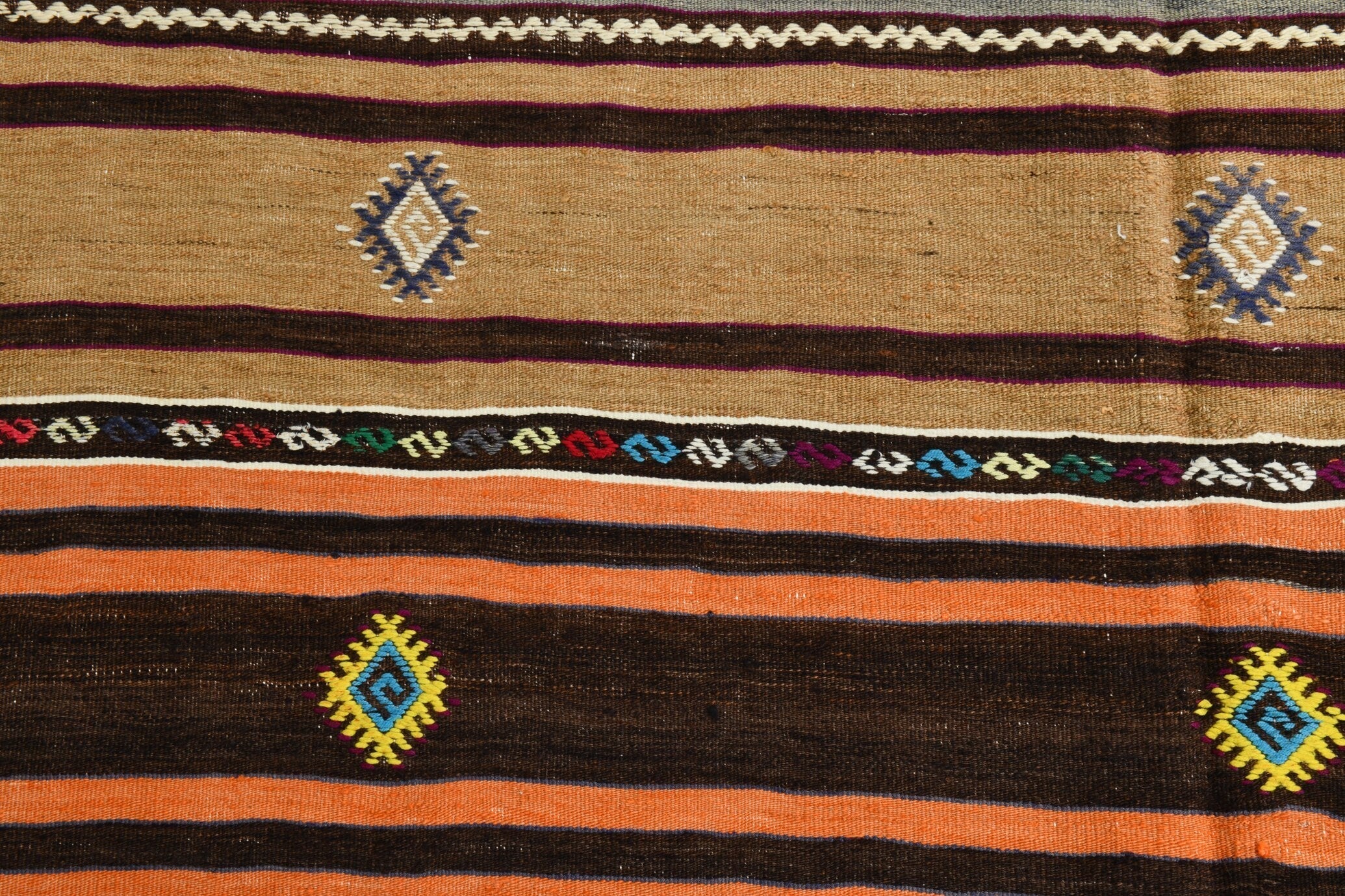 Turkish Kilim Old Rug 10’0’’ x 5’1’’