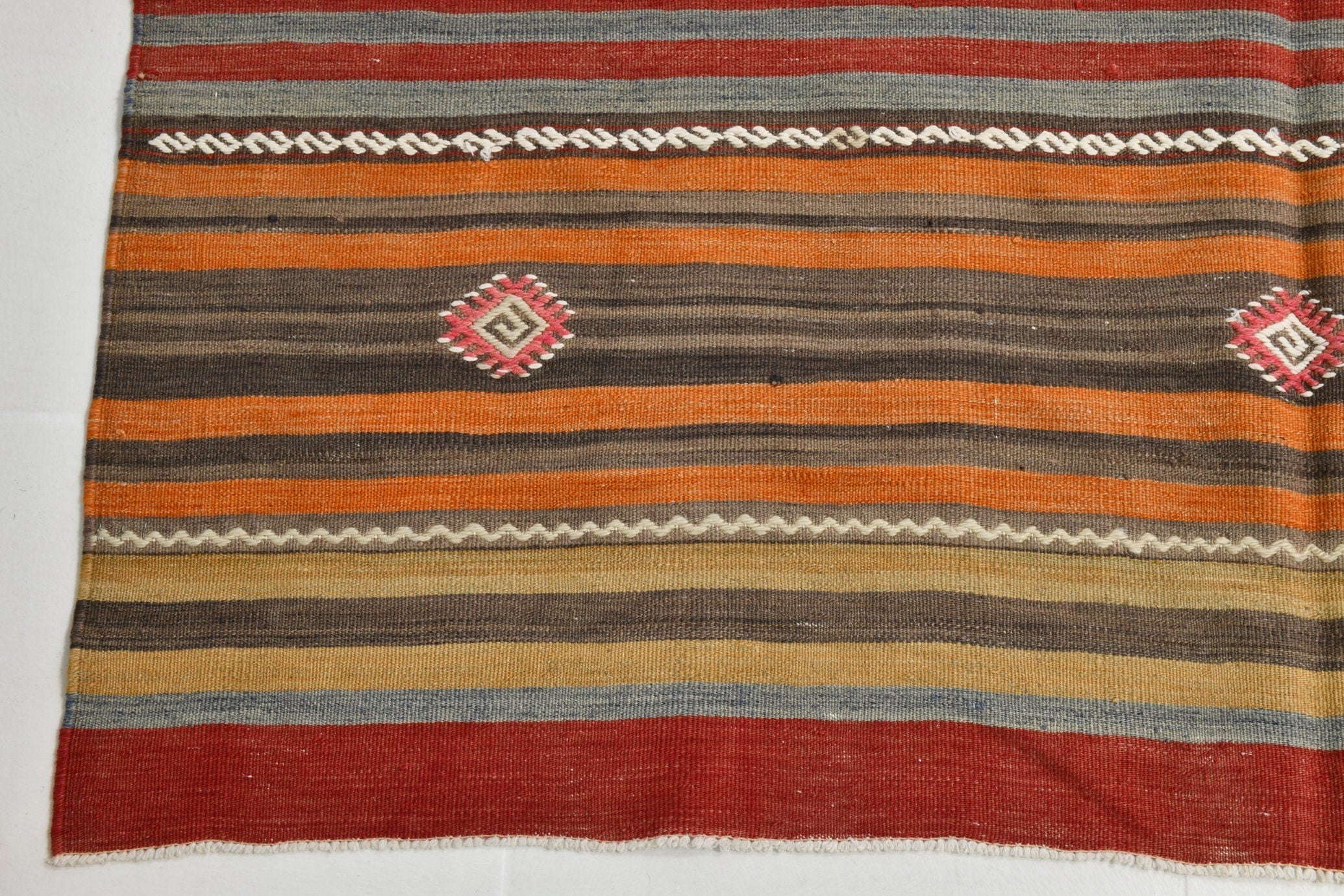 Turkish Kilim Old Rug 10’1’’ x 4’12’’