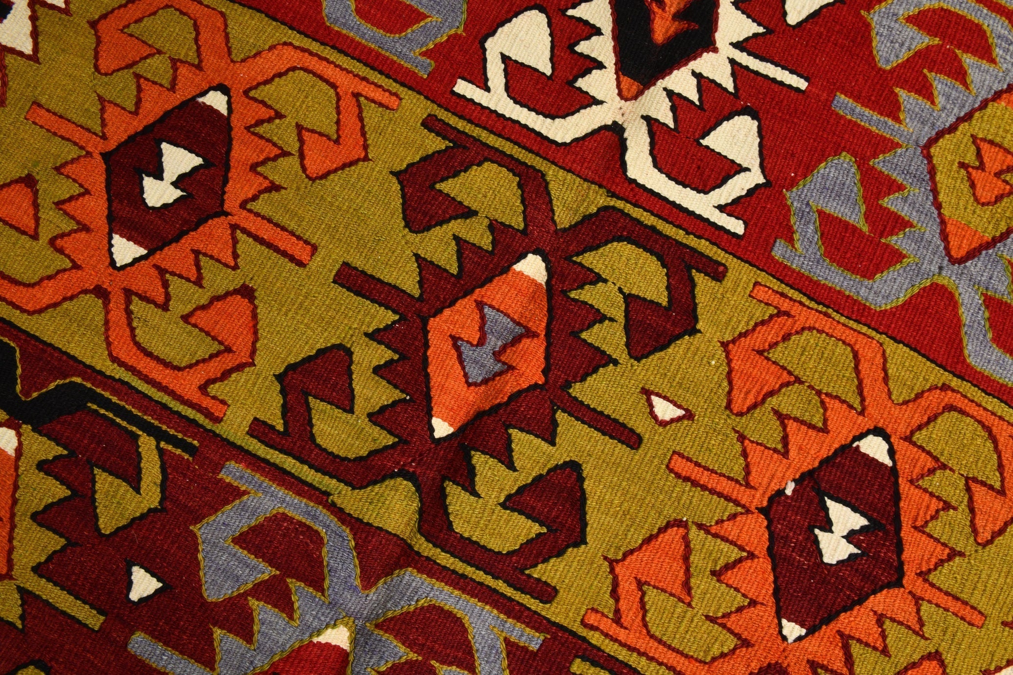 Turkish Kilim Old Rug 10’1’ x 5’8’
