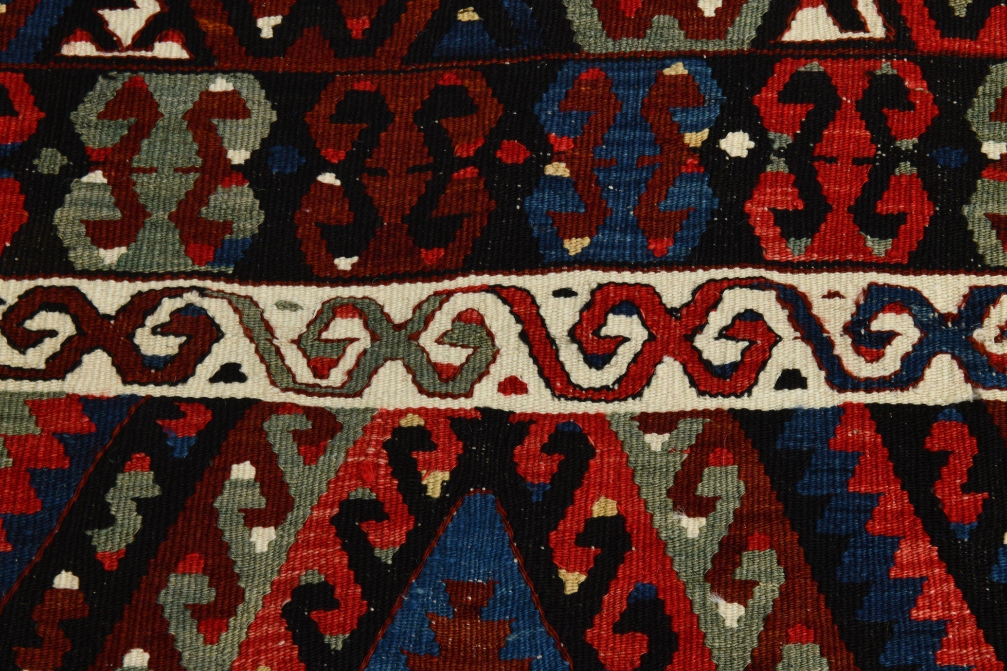 Turkish Kilim Old Rug 10’2’ x 4’11’