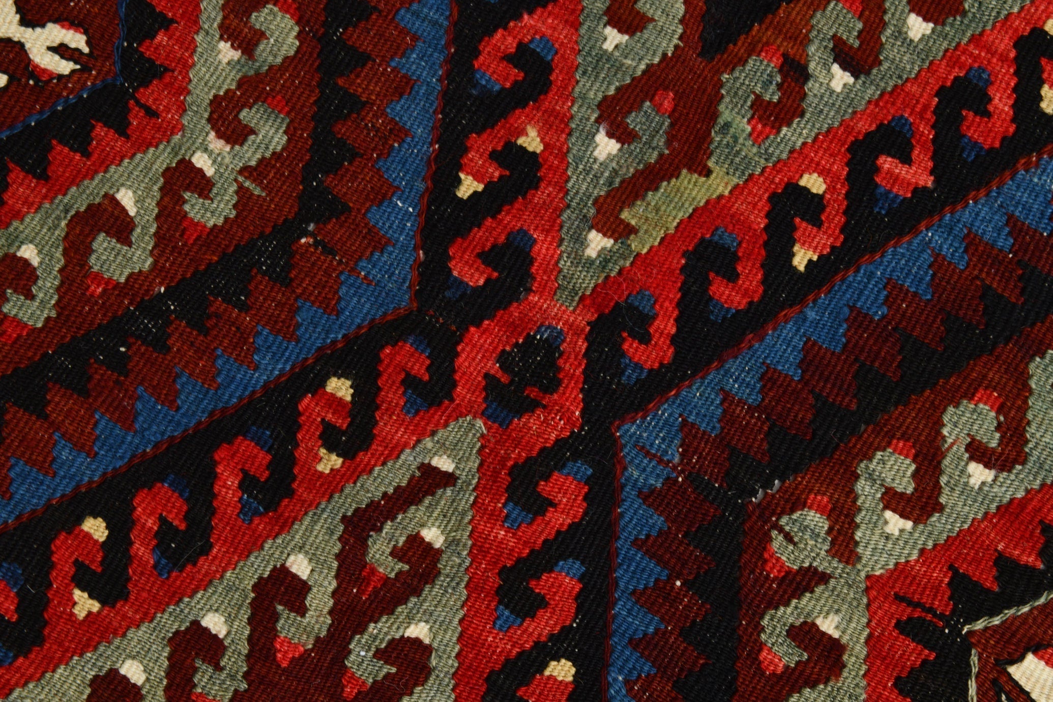 Turkish Kilim Old Rug 10’2’ x 4’11’