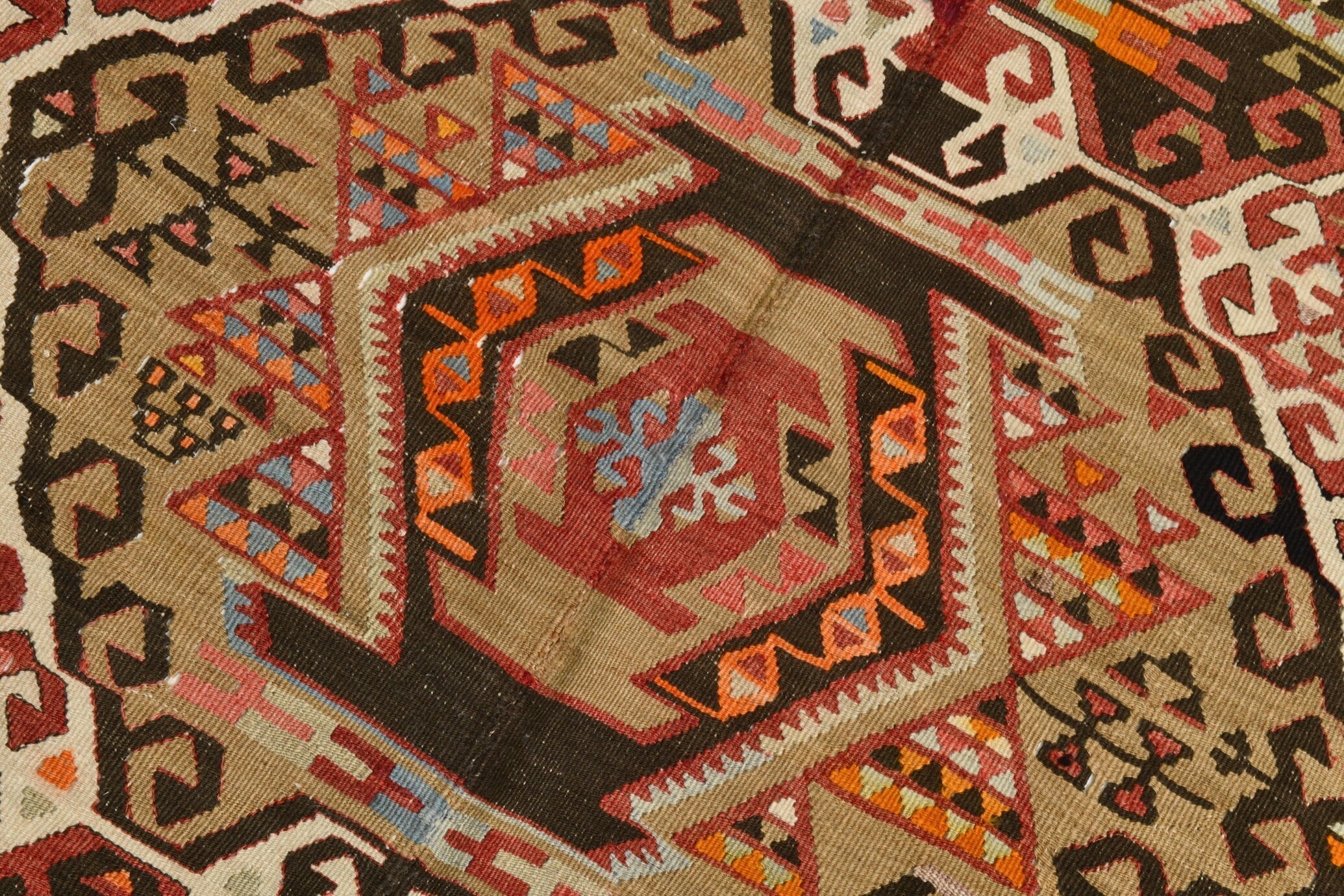 Turkish Kilim Old Rug 10’2’’ x 5’3’’