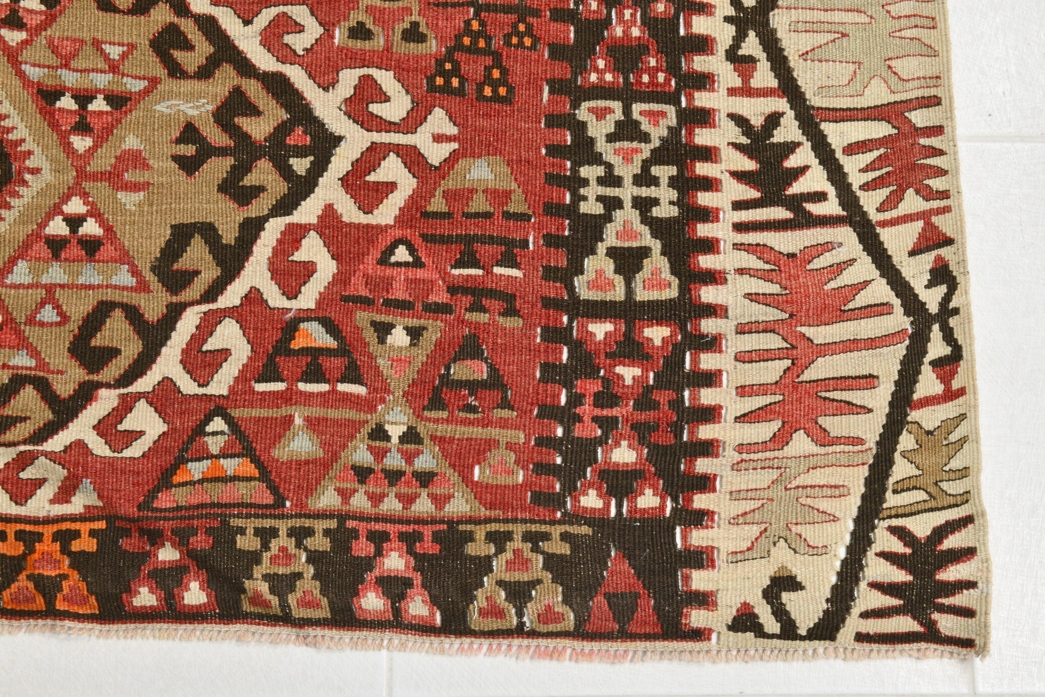 Turkish Kilim Old Rug 10’2’’ x 5’3’’