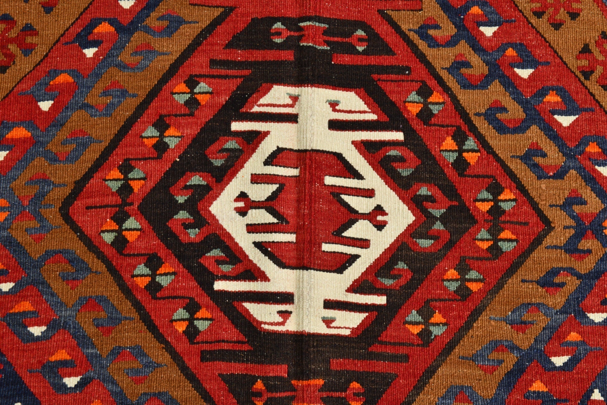 Turkish Kilim Old Rug 10’7’ x 5’1’