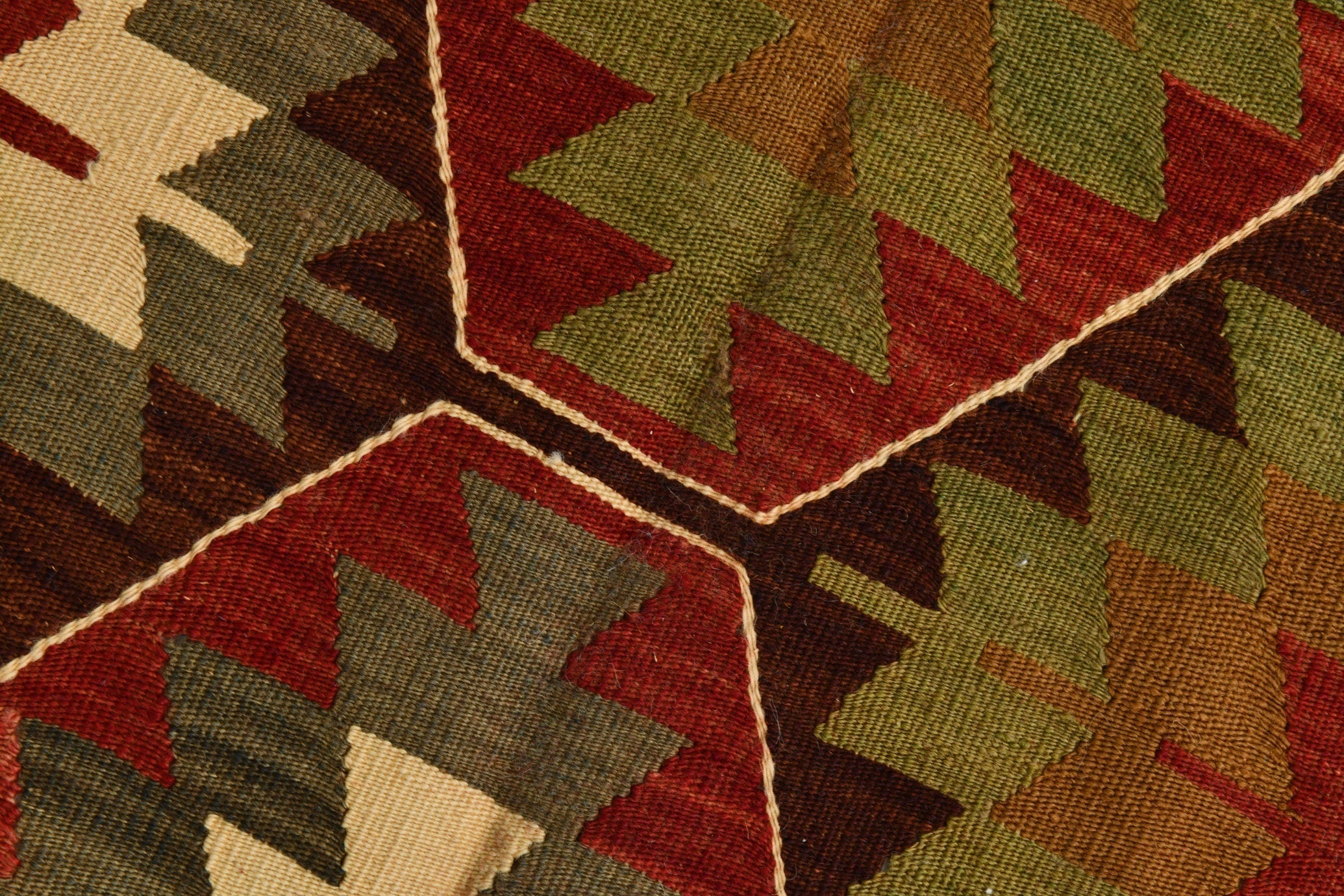 Turkish Kilim Old Rug 11’10’’ x 7’0’’