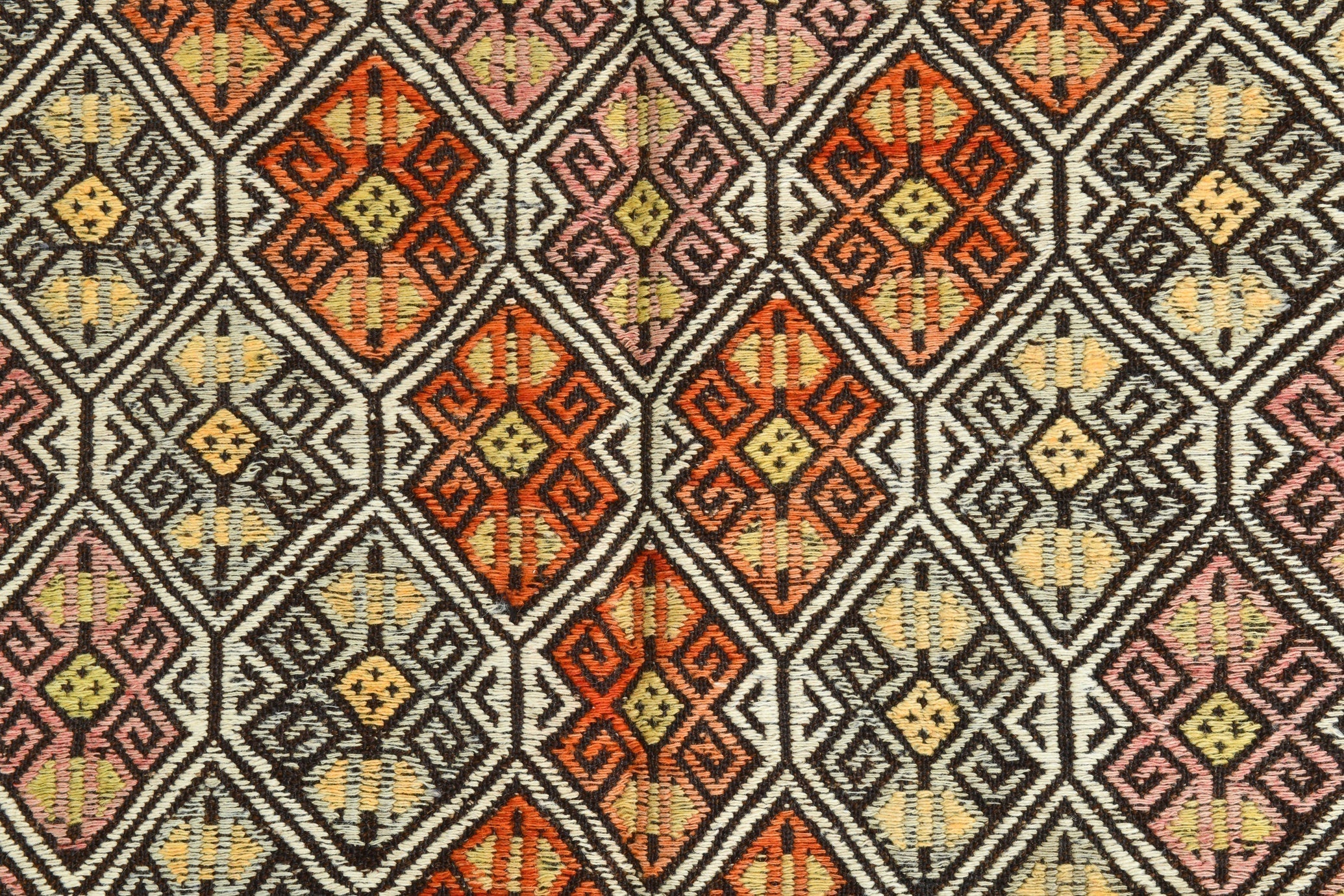 Turkish Kilim Old Rug 11’4’ x 5’7’