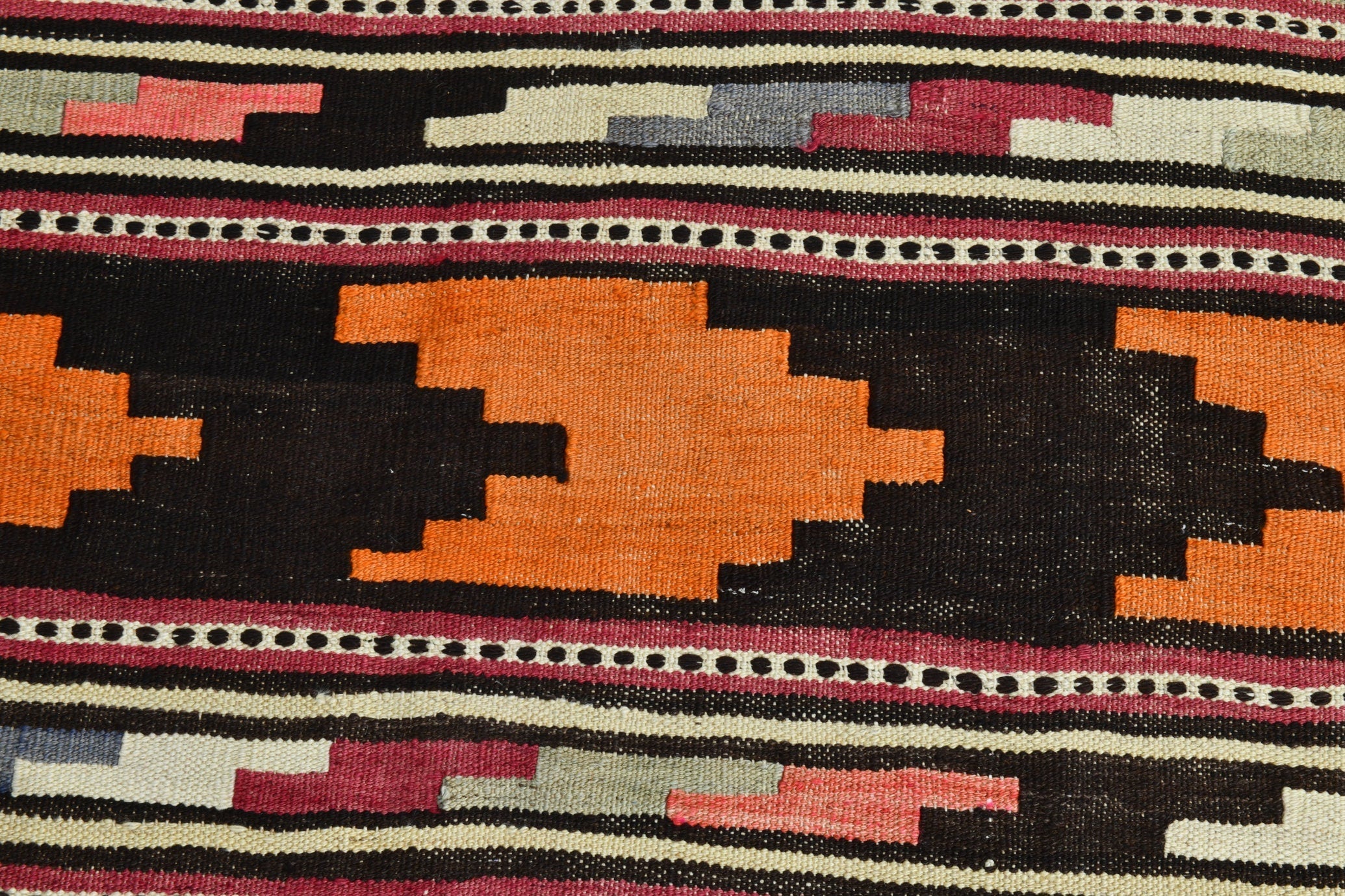 Turkish Kilim Old Rug 12’4’’ x 7’9’’