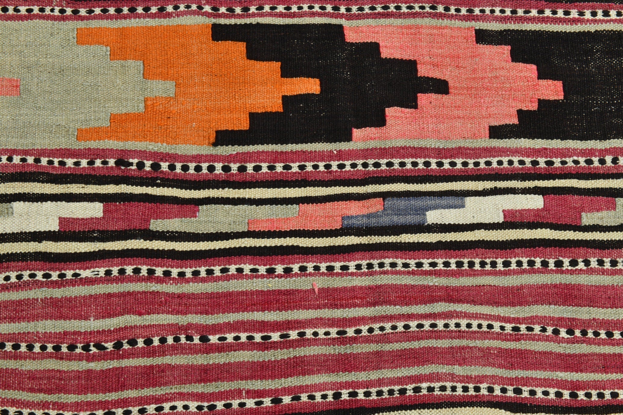 Turkish Kilim Old Rug 12’4’’ x 7’9’’