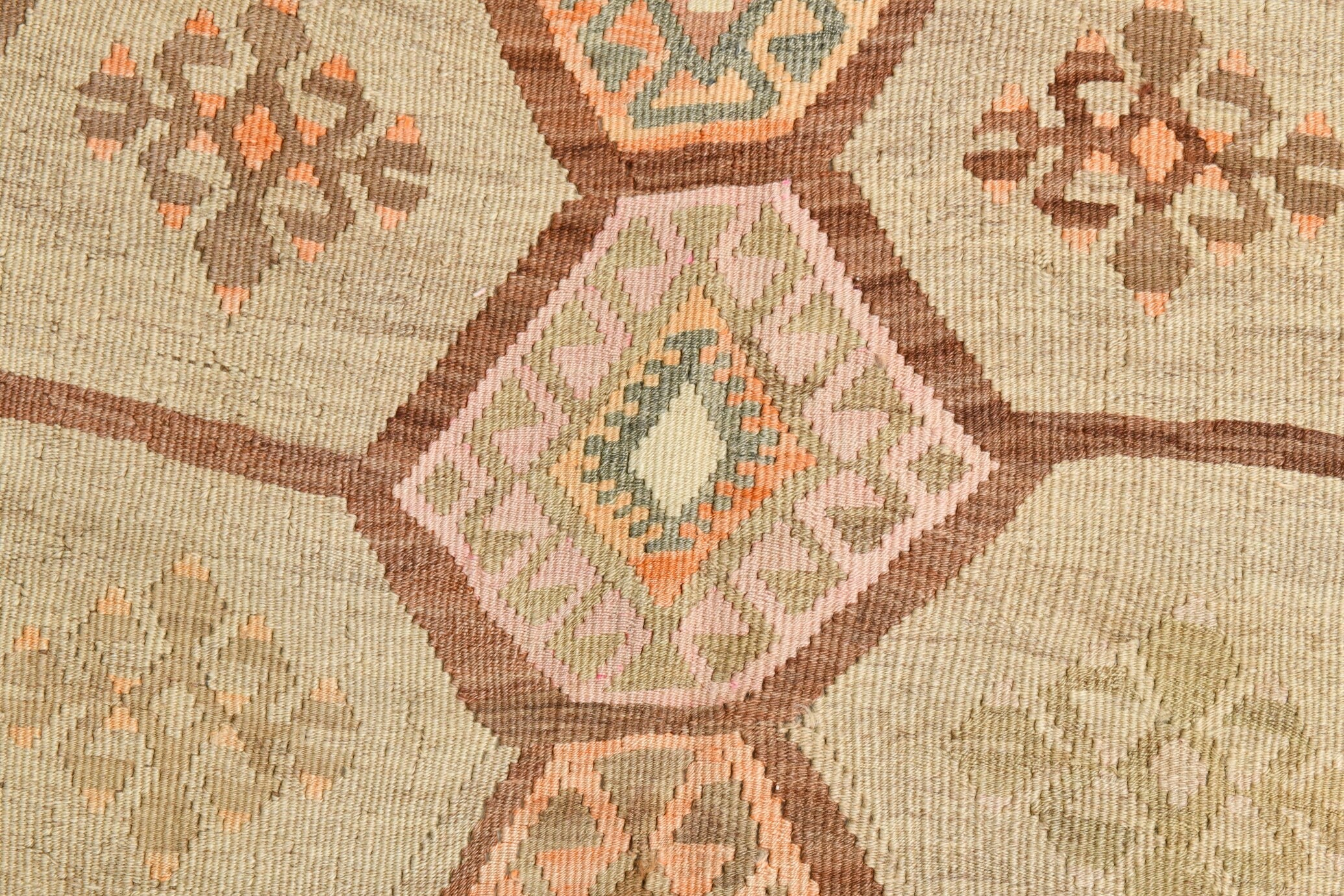 Turkish Kilim Old Rug 12’6’’ x 7’1’’
