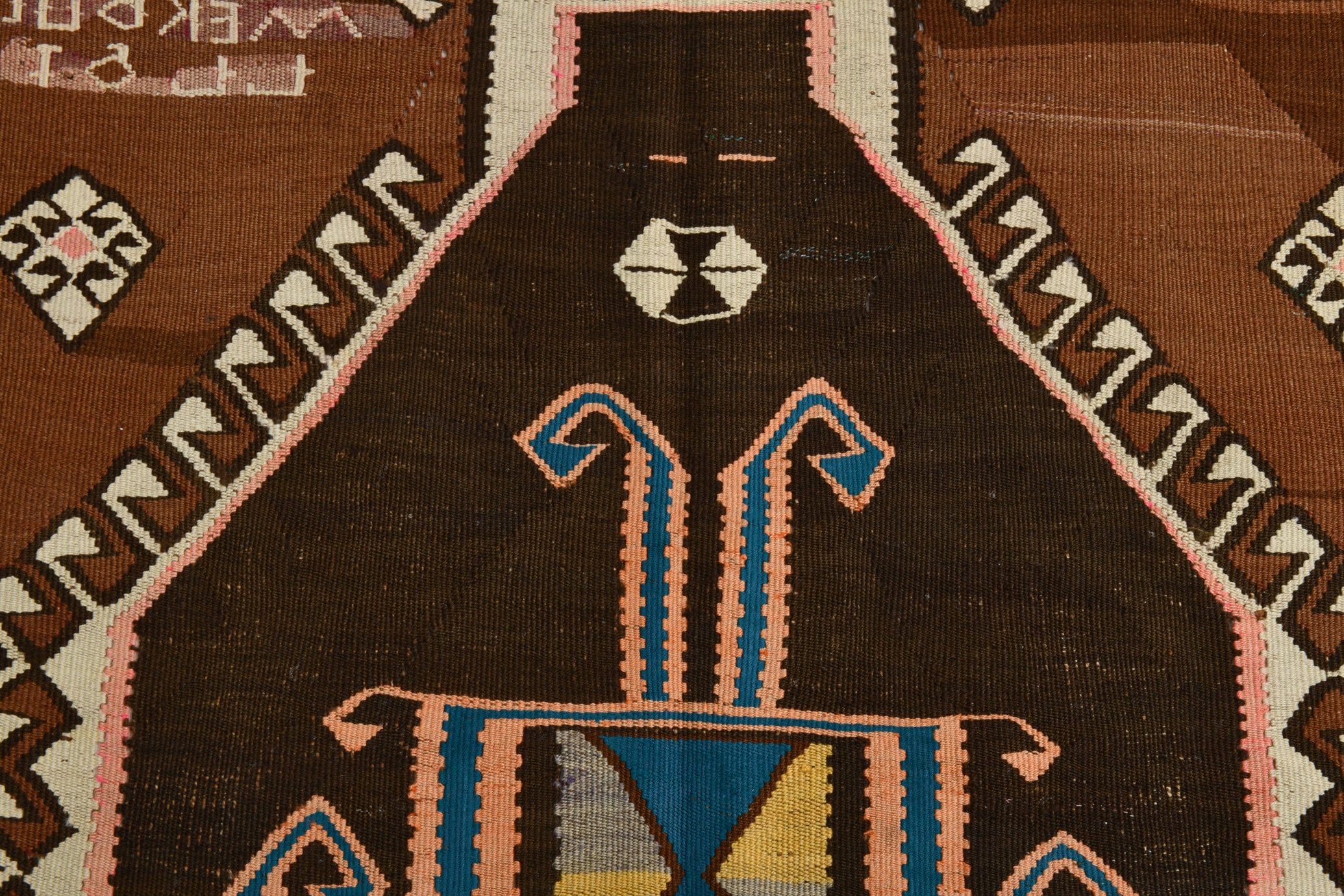 Turkish Kilim Old Rug 12’8’’ x 6’1’’