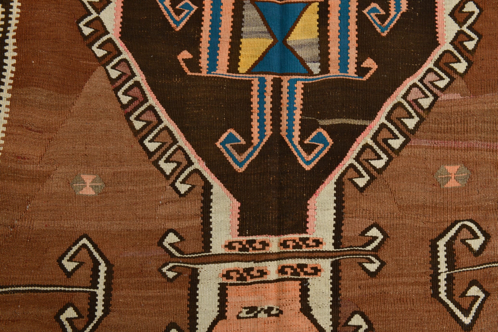 Turkish Kilim Old Rug 12’8’’ x 6’1’’
