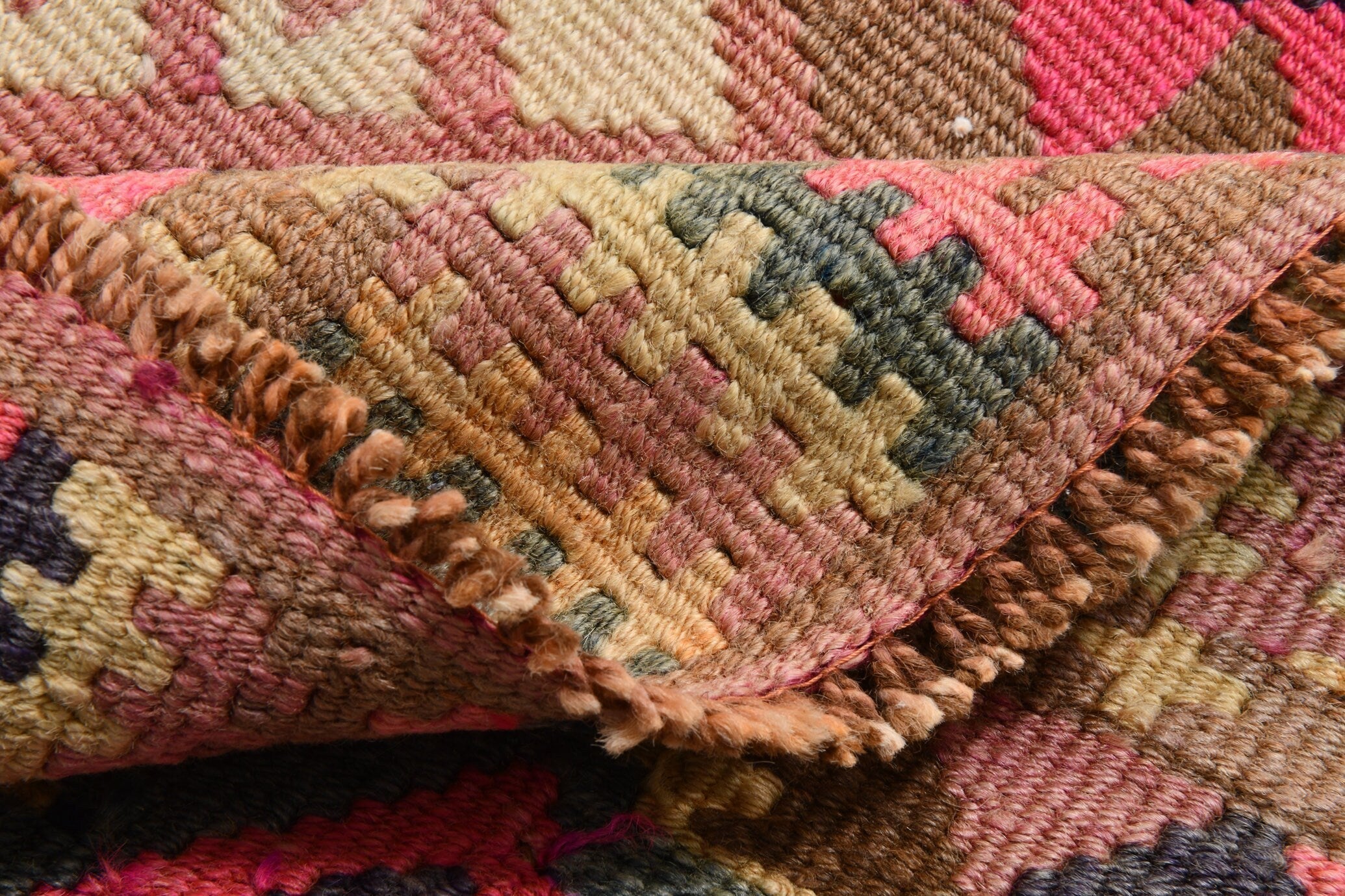 Turkish Kilim Old Rug 2’10’ x 13’0’