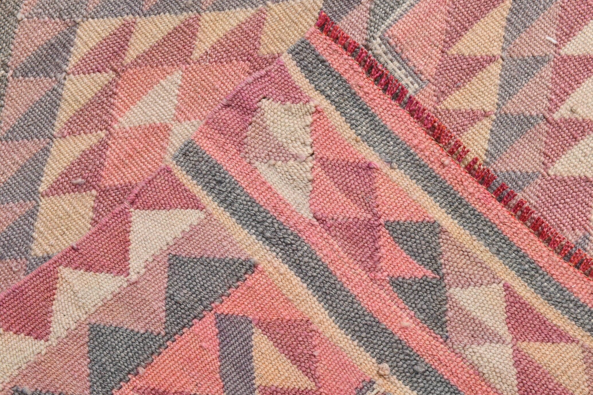 Turkish Kilim Old Rug 2’7’ x 8’11’