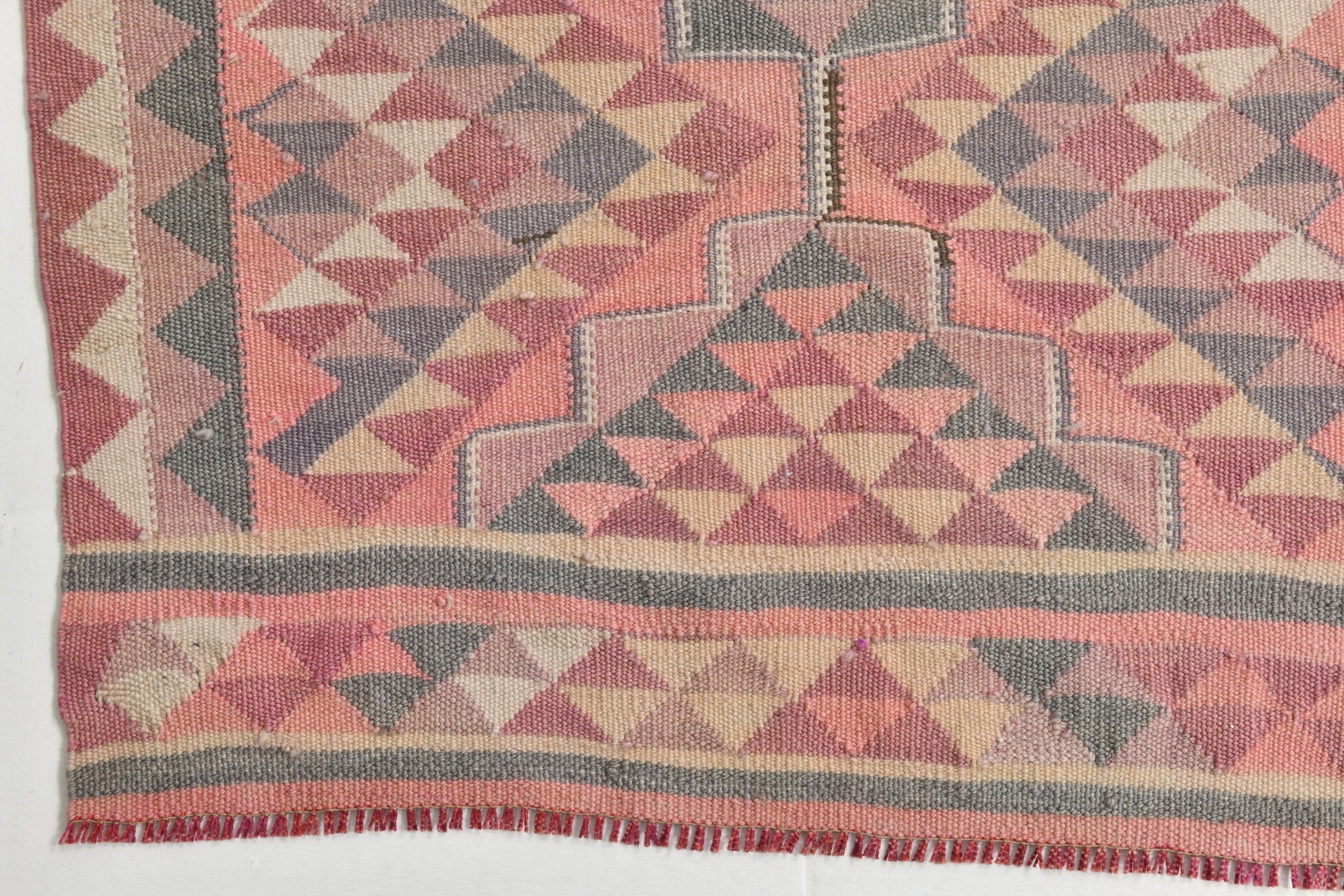 Turkish Kilim Old Rug 2’7’ x 8’11’