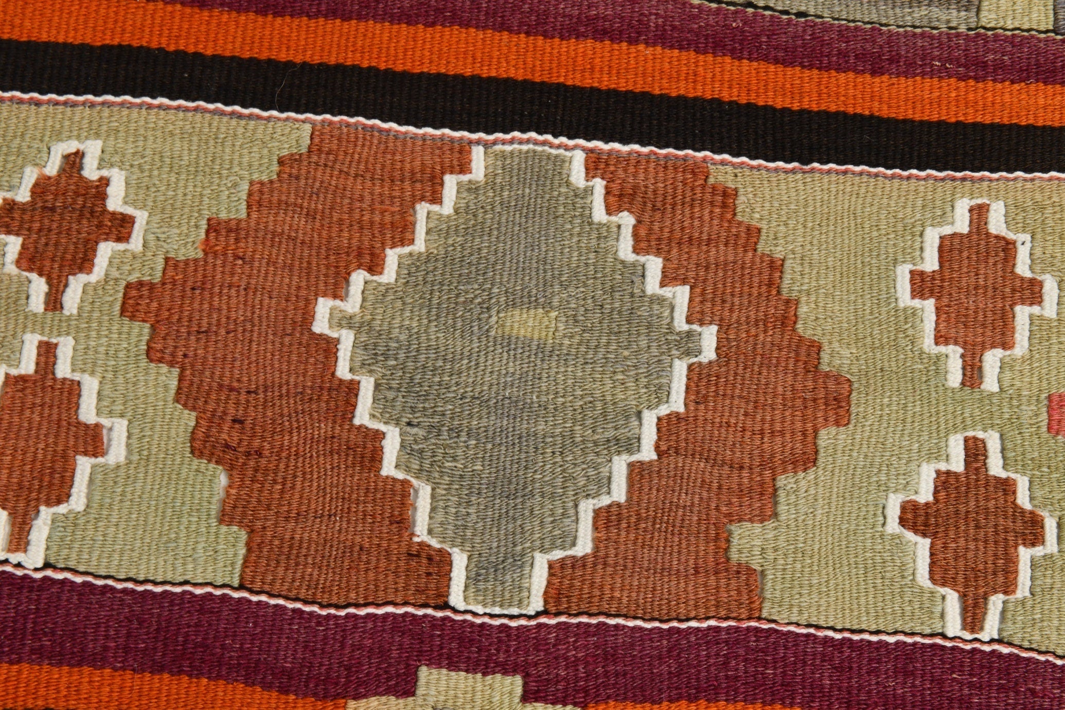 Turkish Kilim Old Rug 2’8’ x 13’4’