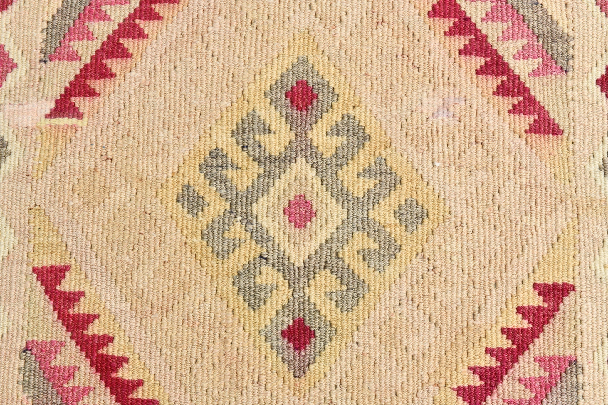 Turkish Kilim Old Rug 3’1’ x 12’2’
