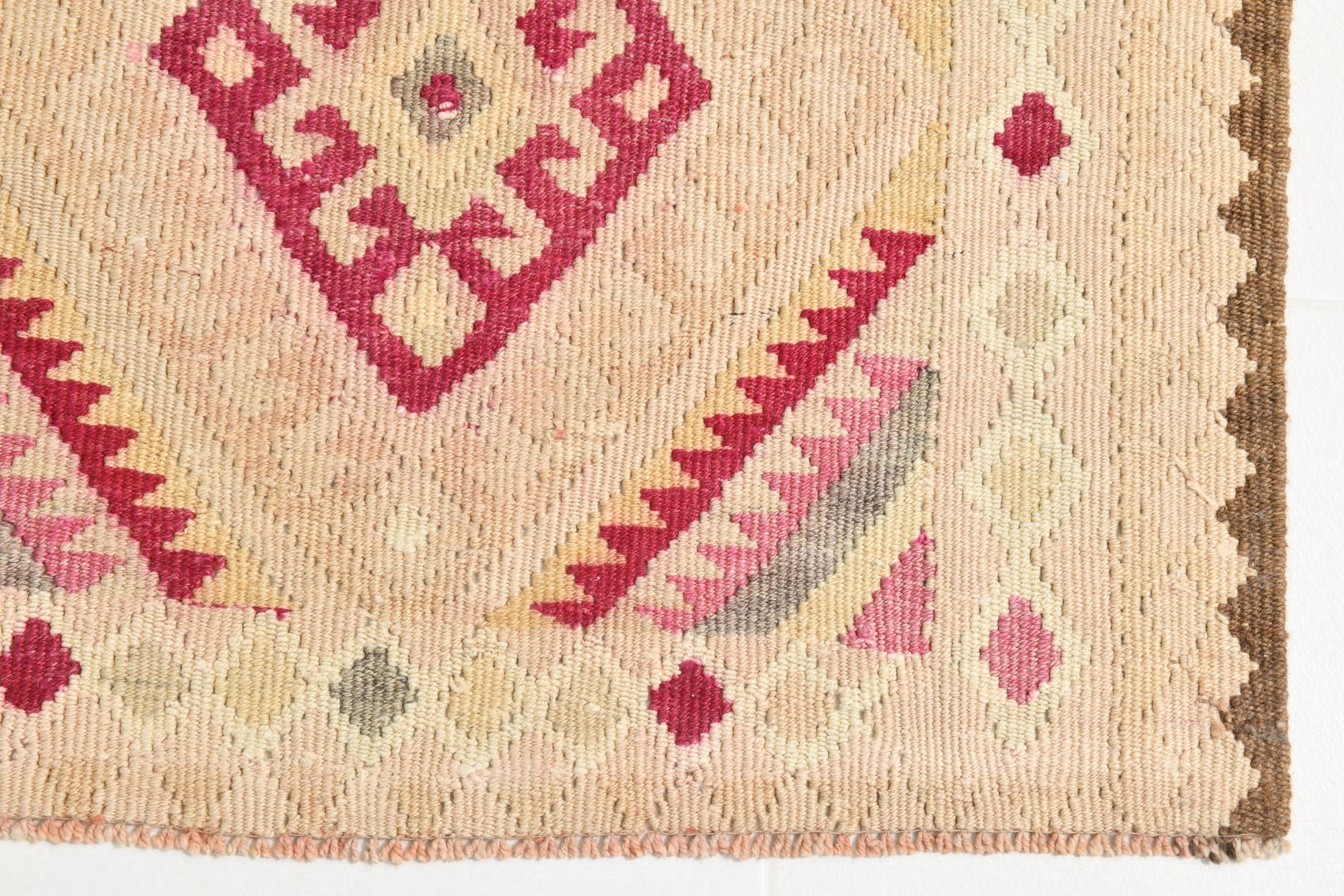 Turkish Kilim Old Rug 3’1’ x 12’2’