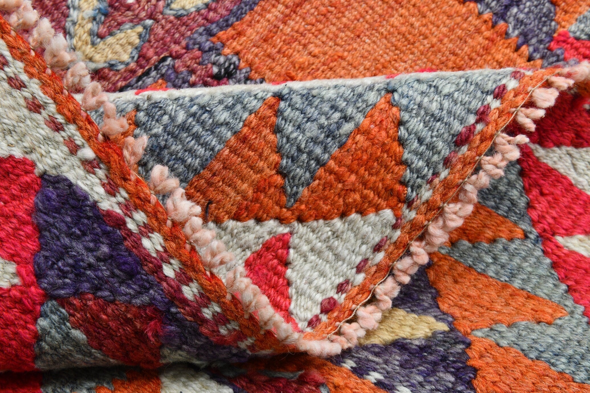 Turkish Kilim Old Rug 3’1’ x 9’10’