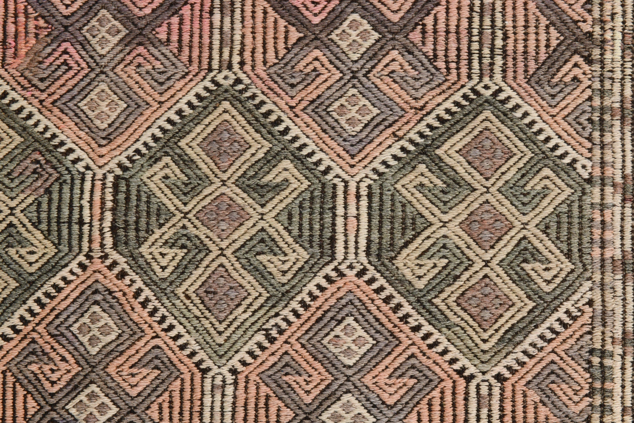 Turkish Kilim Old Rug 3’10’’ x 7’5’’