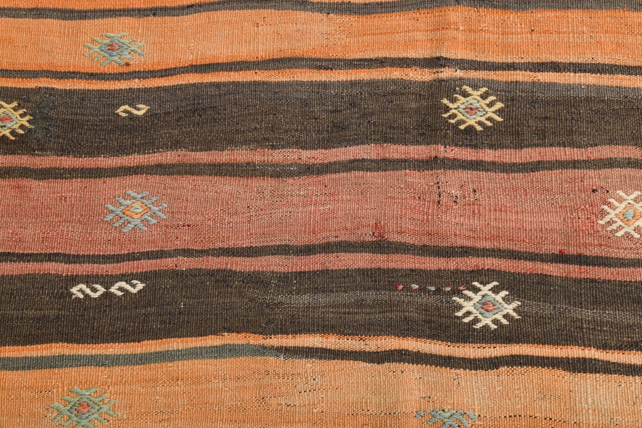 Turkish Kilim Old Rug 4’10’’ x 6’0’’