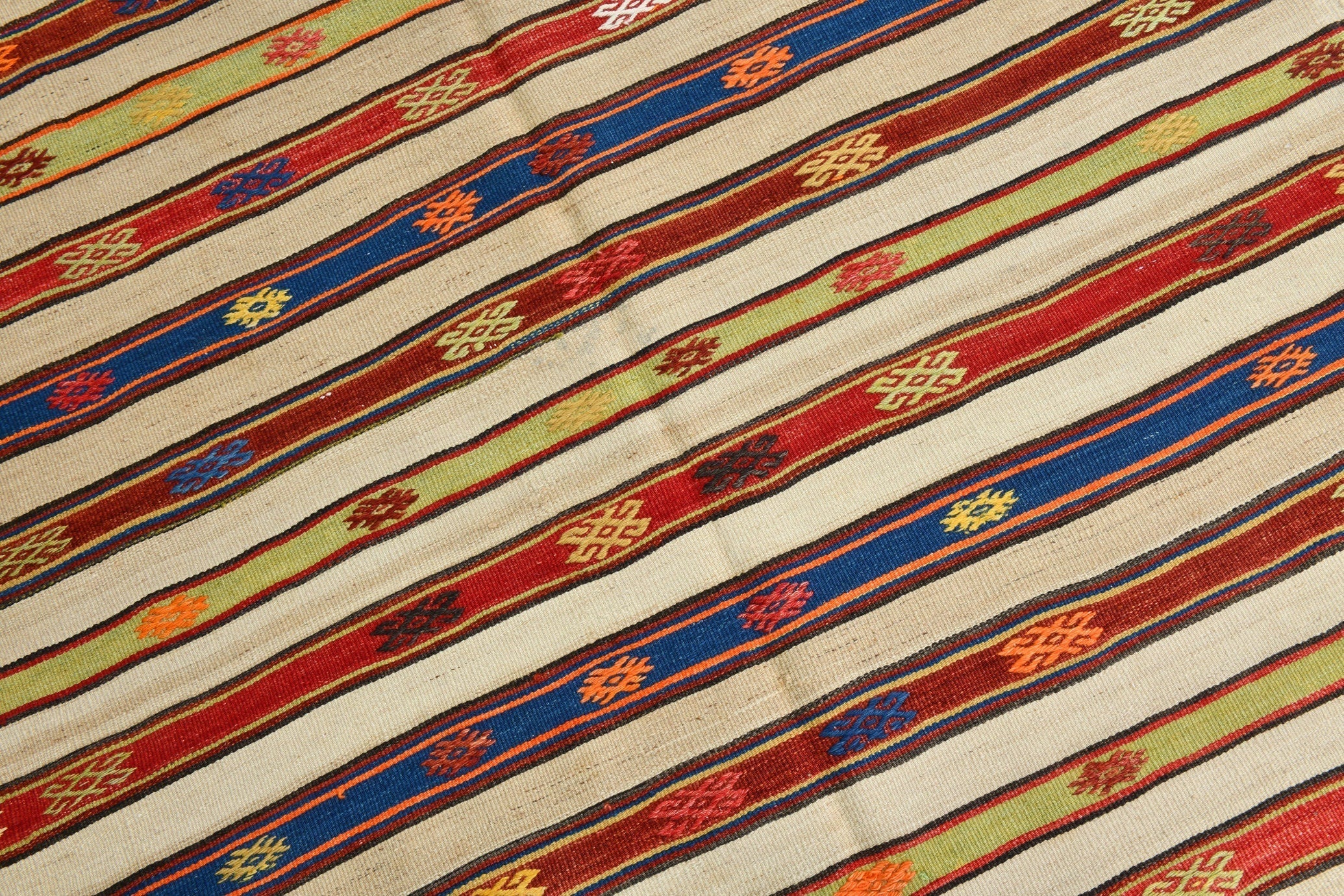 Turkish Kilim Old Rug 4’10’’ x 7’9’’
