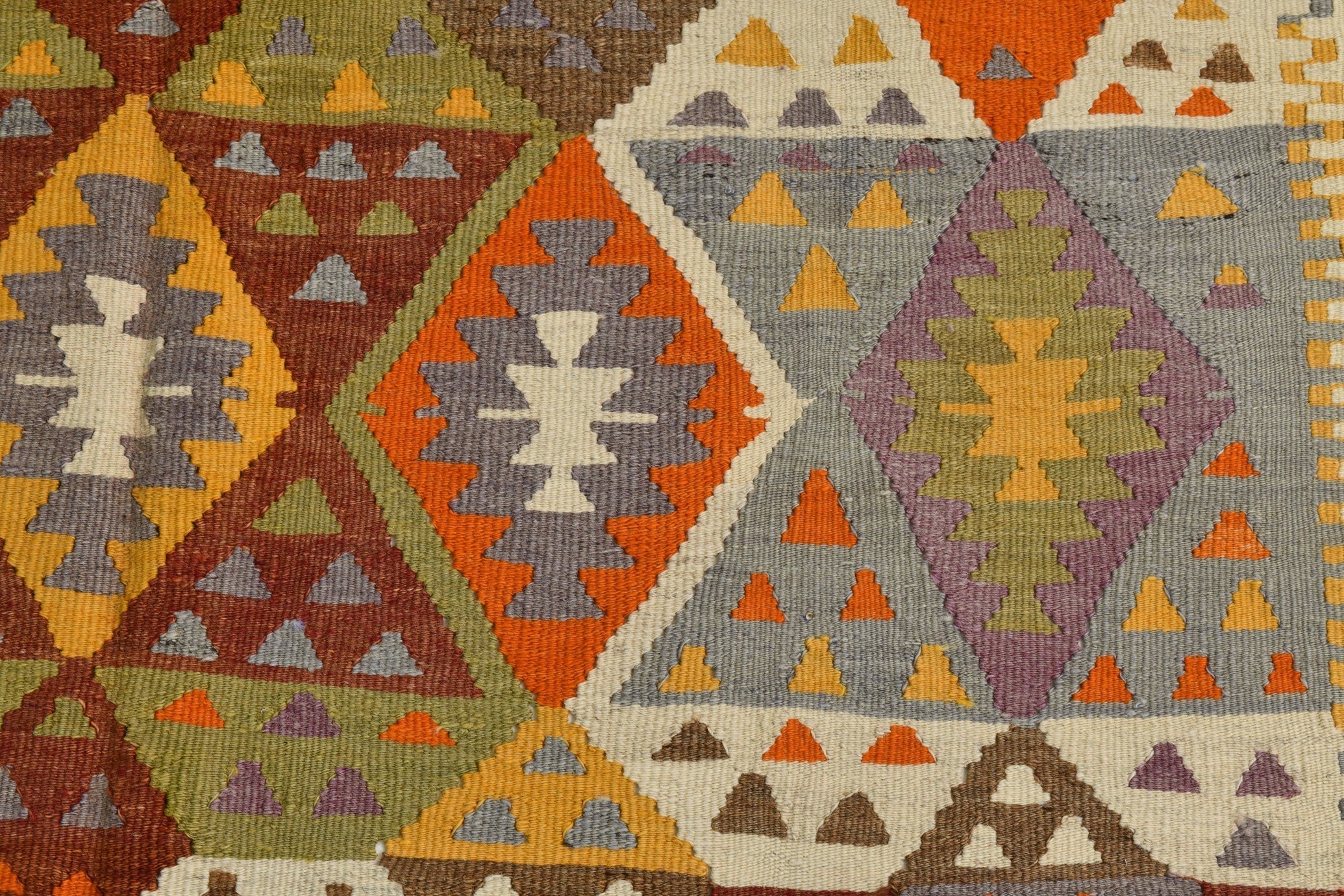 Turkish Kilim Old Rug 4’11’’ x 9’7’’