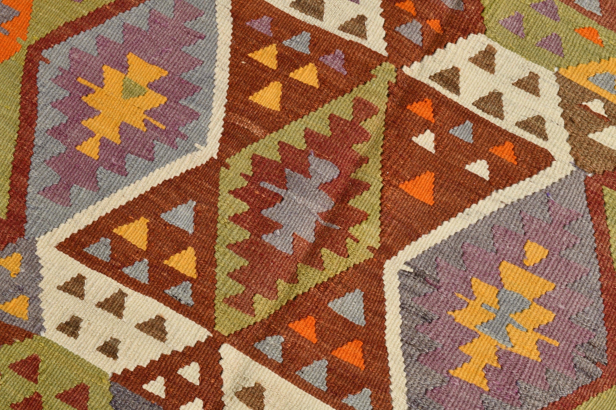 Turkish Kilim Old Rug 4’11’’ x 9’7’’
