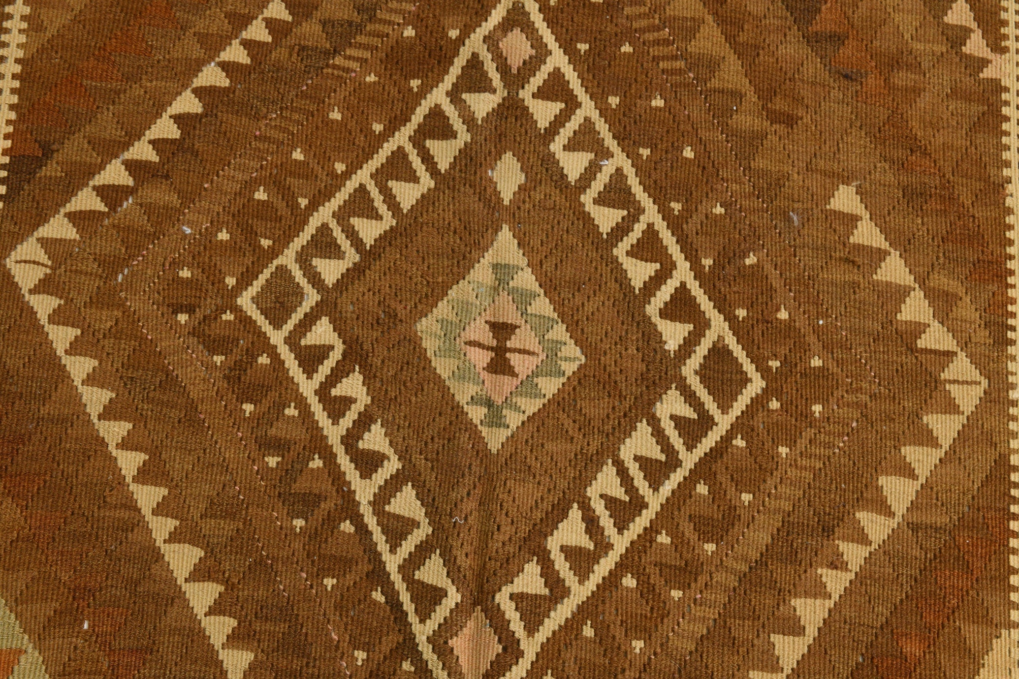 Turkish Kilim Old Rug 4’2’ x 11’3’
