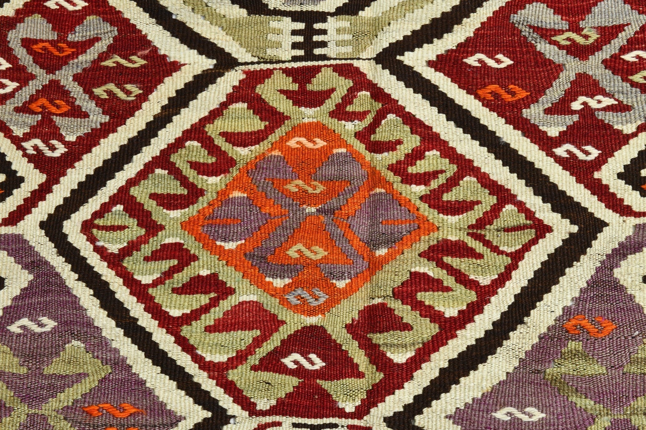 Turkish Kilim Old Rug 4’2’ x 7’11’