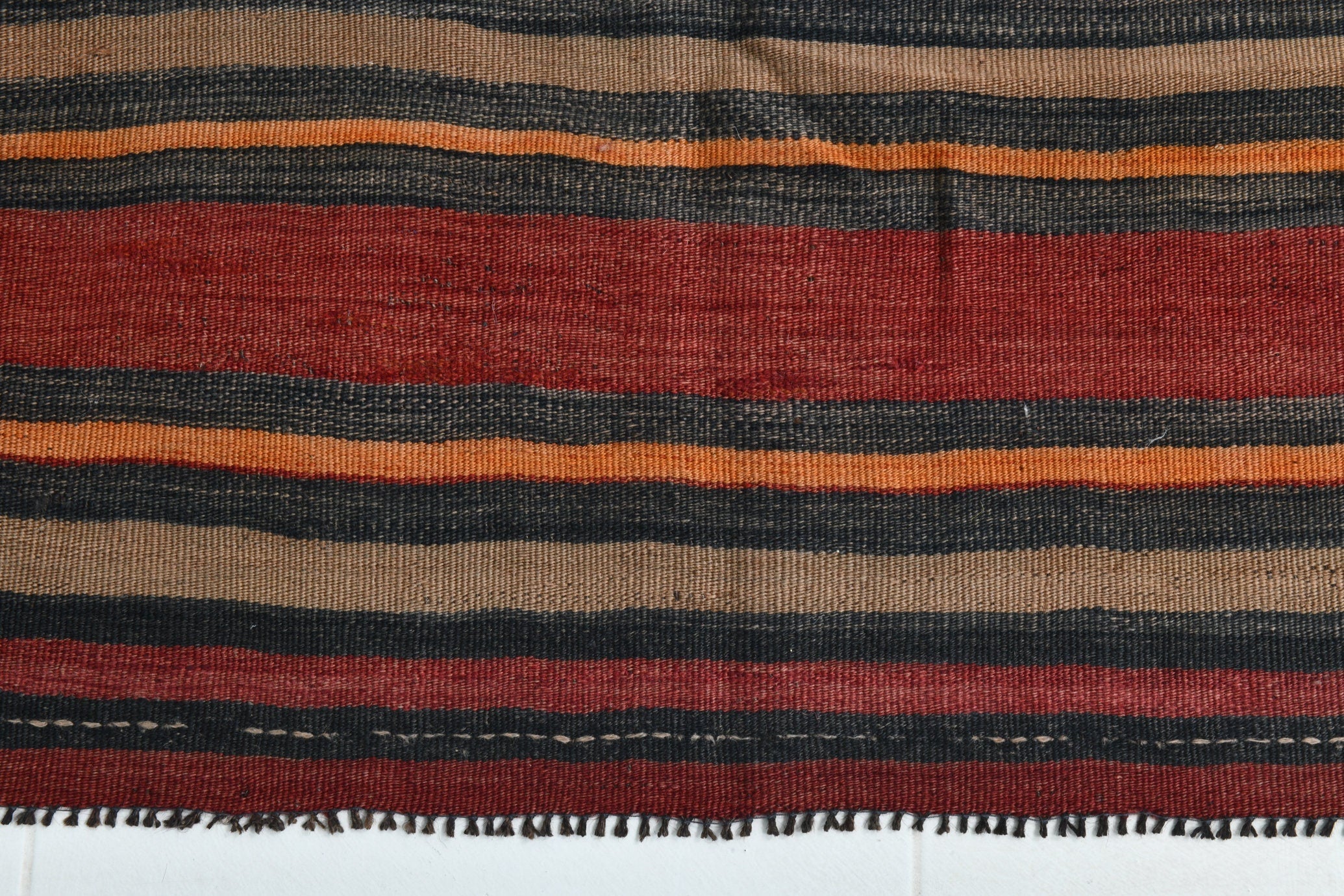 Turkish Kilim Old Rug 4’4’’ x 6’6’’