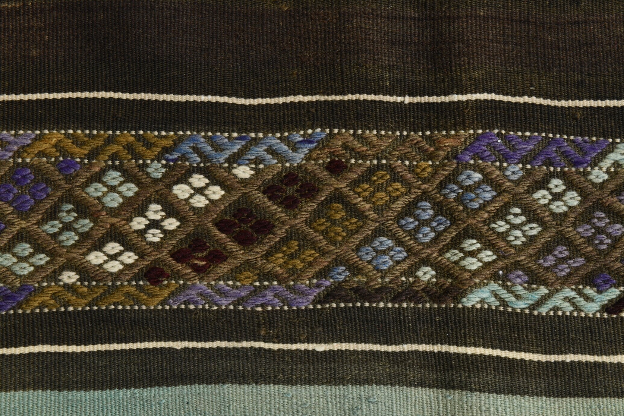 Turkish Kilim Old Rug 4’4’ x 7’9’
