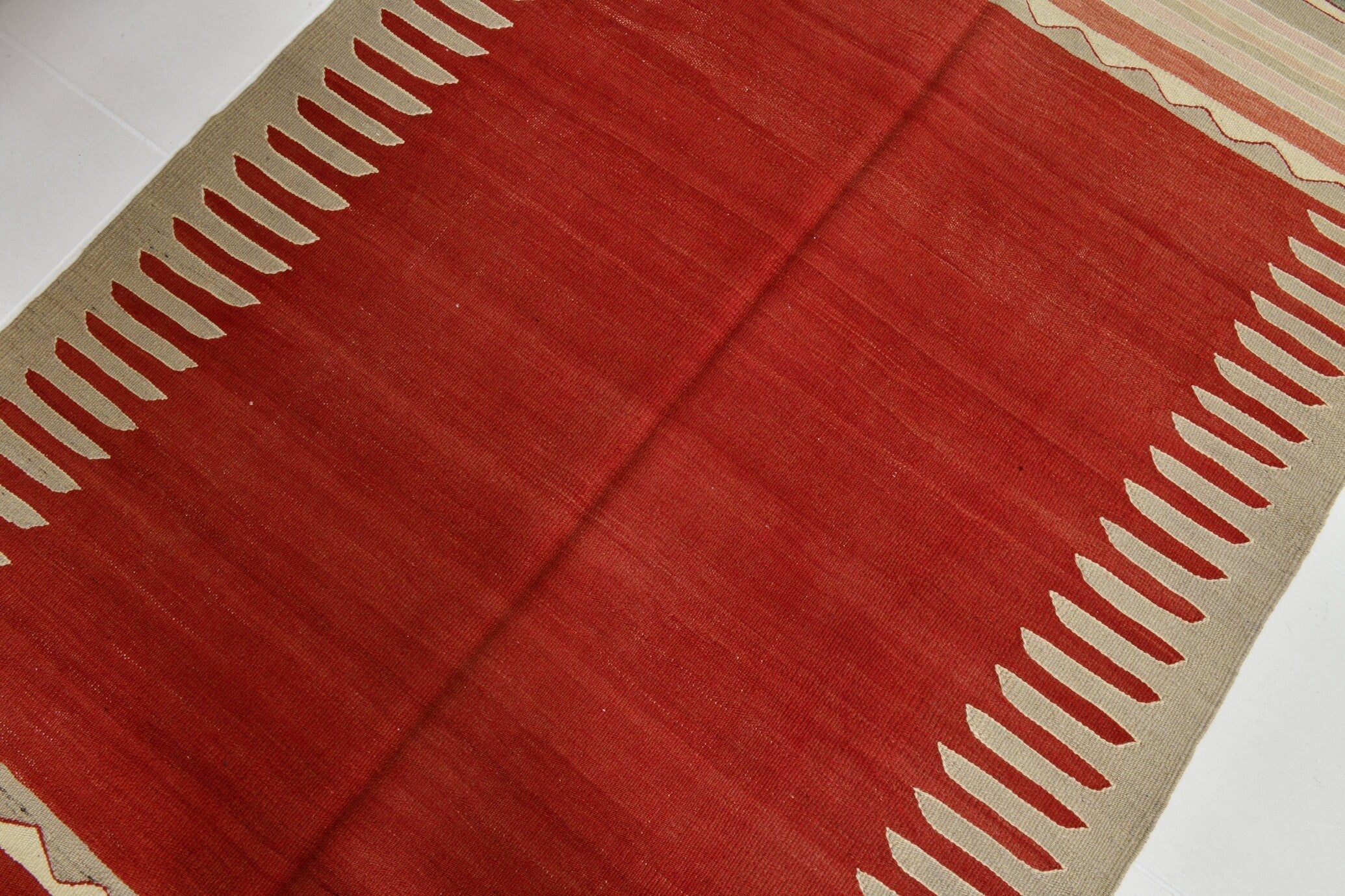 Turkish Kilim Old Rug 4’4’’ x 8’4’’