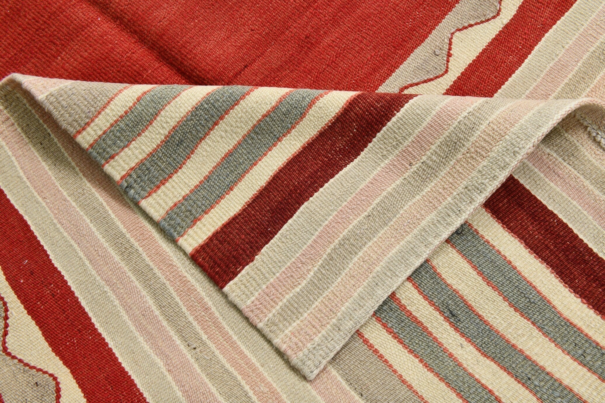 Turkish Kilim Old Rug 4’4’’ x 8’4’’