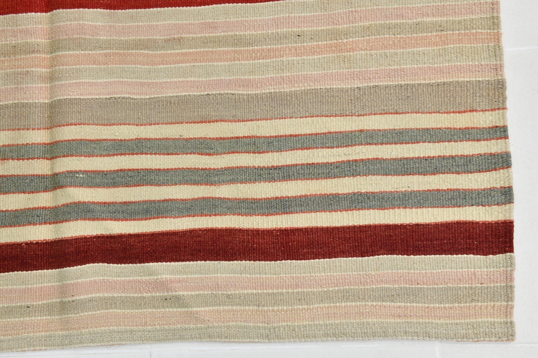 Turkish Kilim Old Rug 4’4’’ x 8’4’’