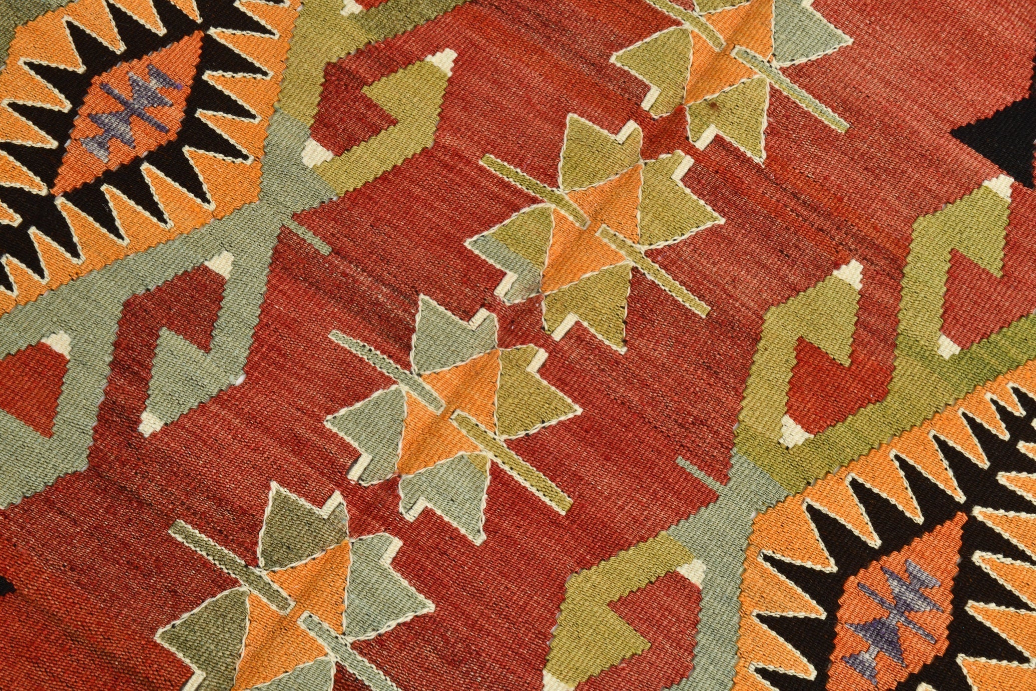 Turkish Kilim Old Rug 4’6’’ x 8’6’’