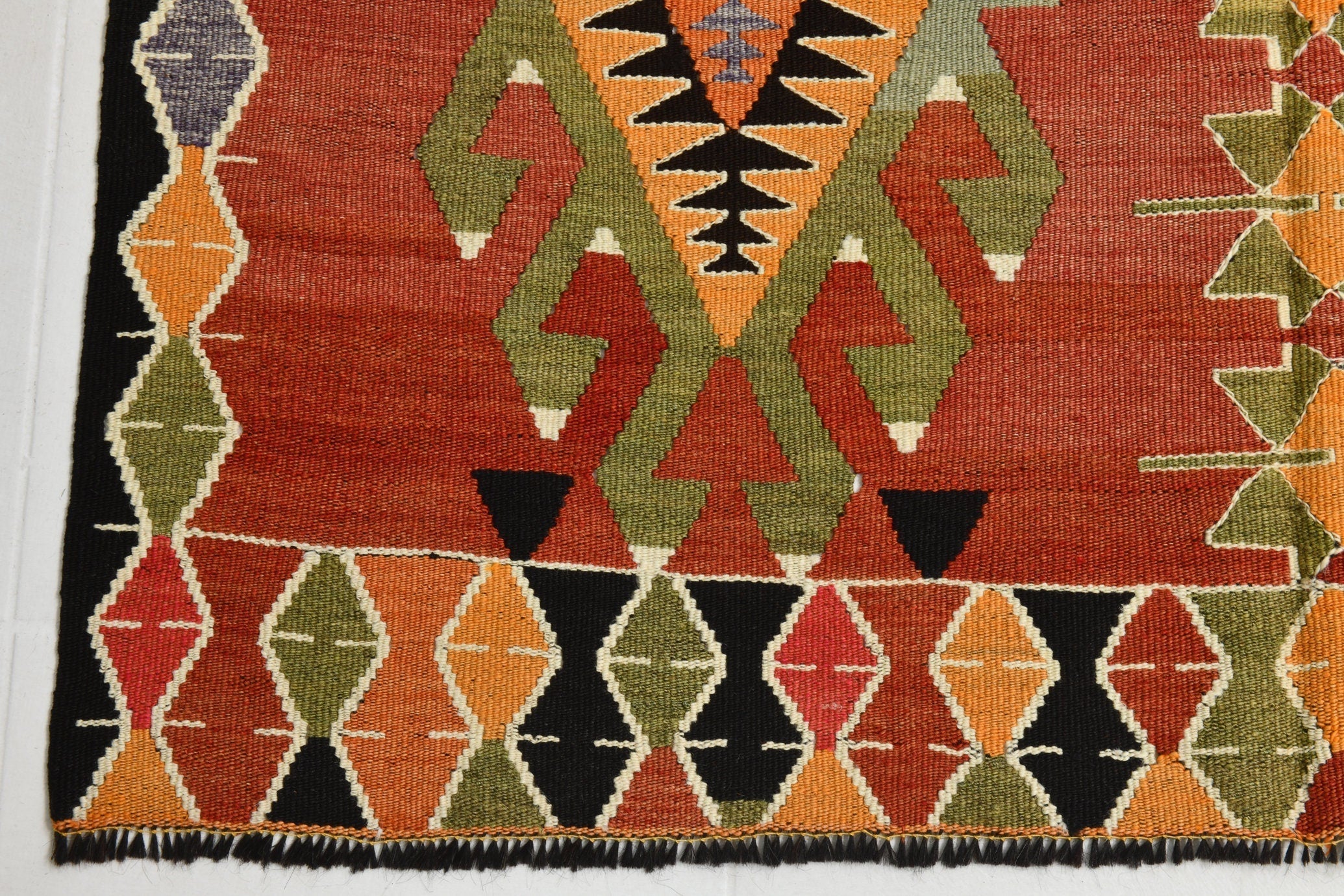 Turkish Kilim Old Rug 4’6’’ x 8’6’’