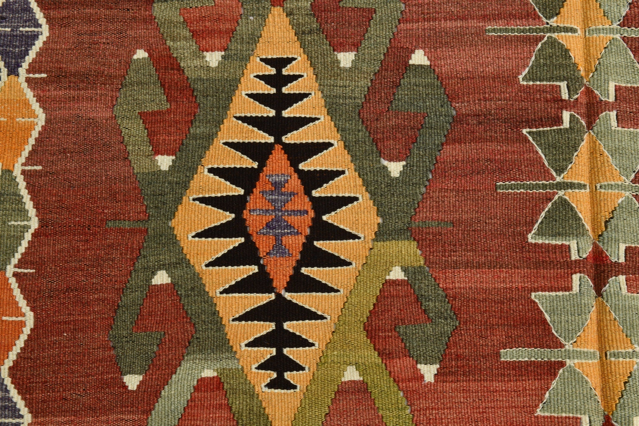 Turkish Kilim Old Rug 4’6’’ x 8’6’’
