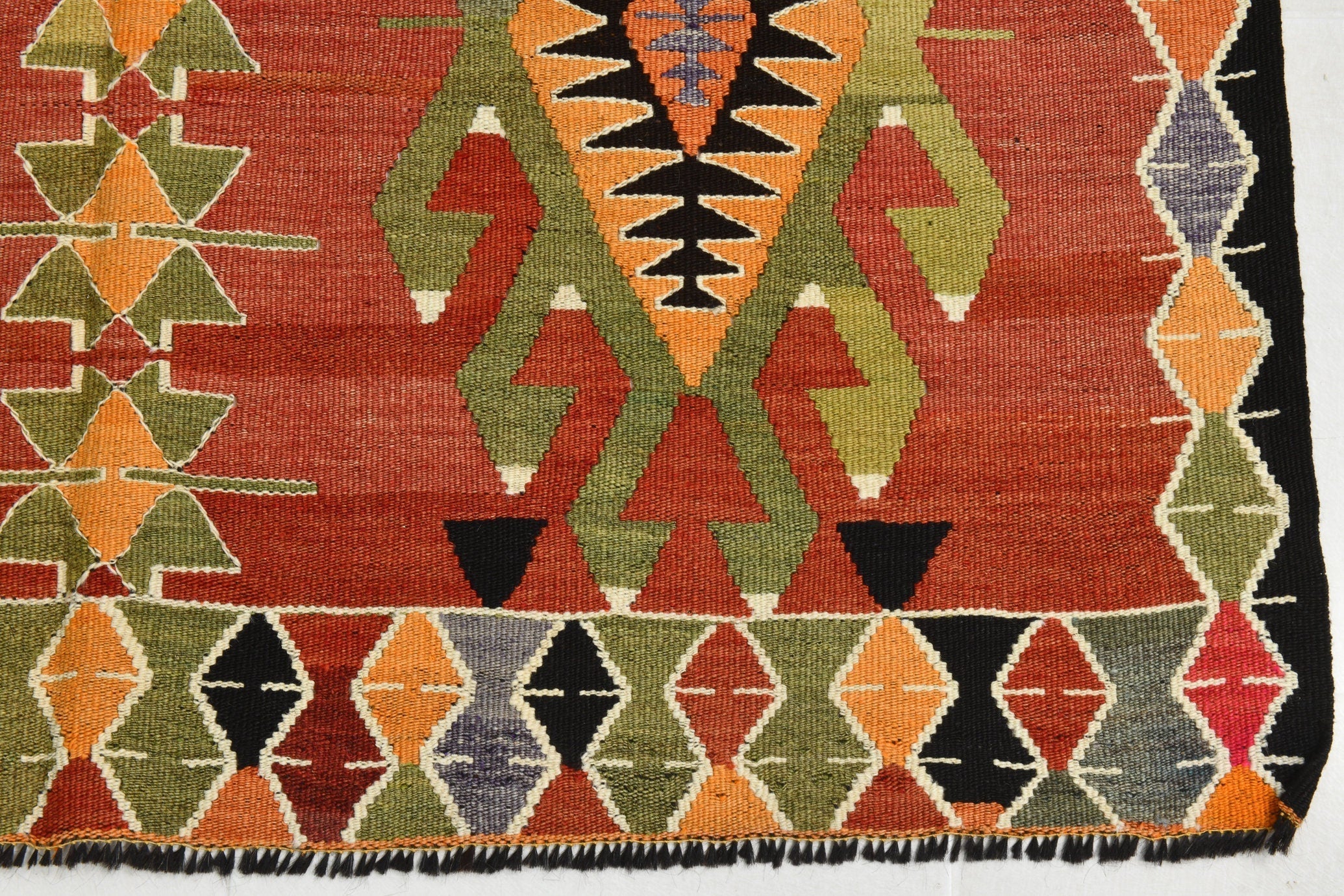 Turkish Kilim Old Rug 4’6’’ x 8’6’’