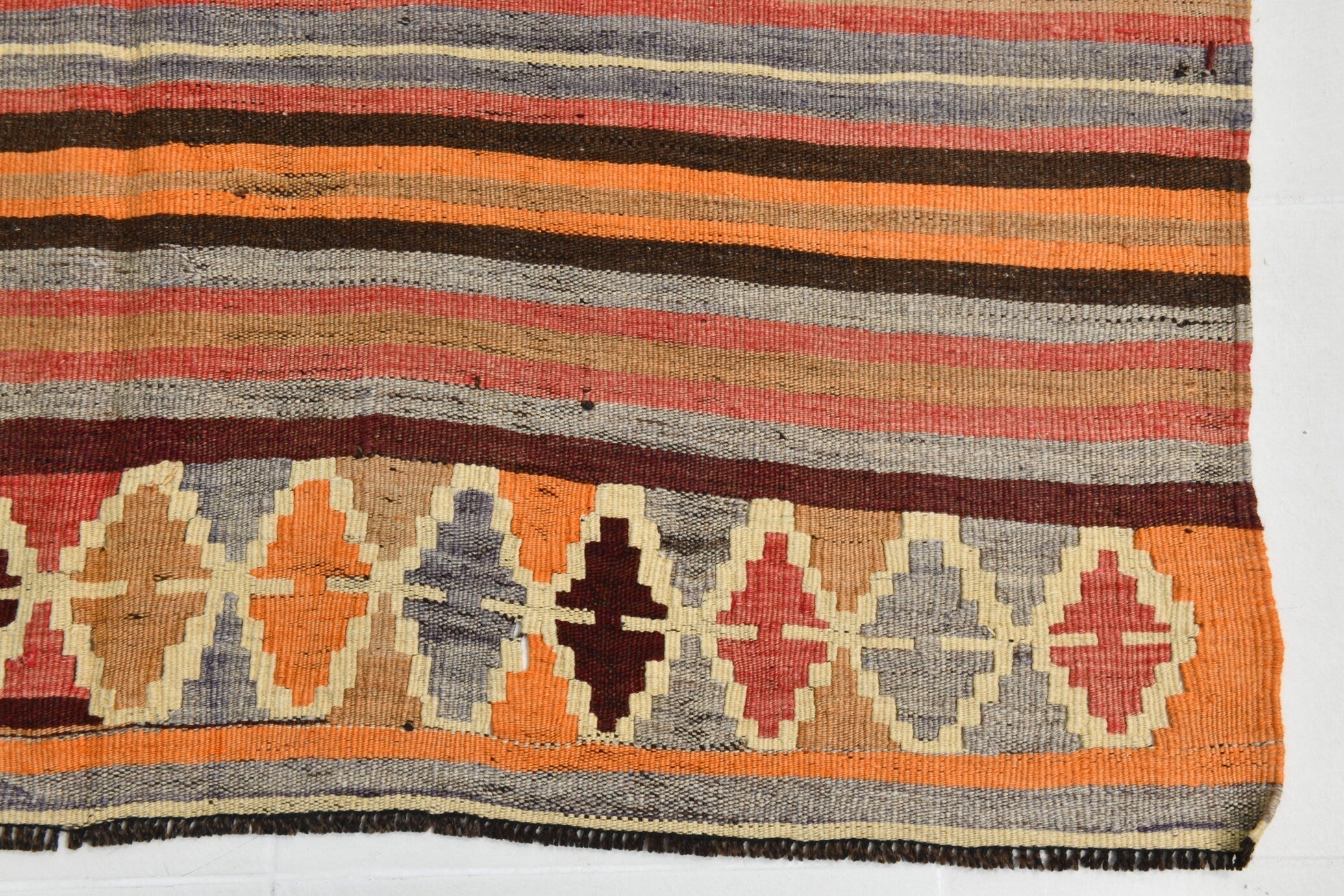 Turkish Kilim Old Rug 4’9’’ x 7’8’’