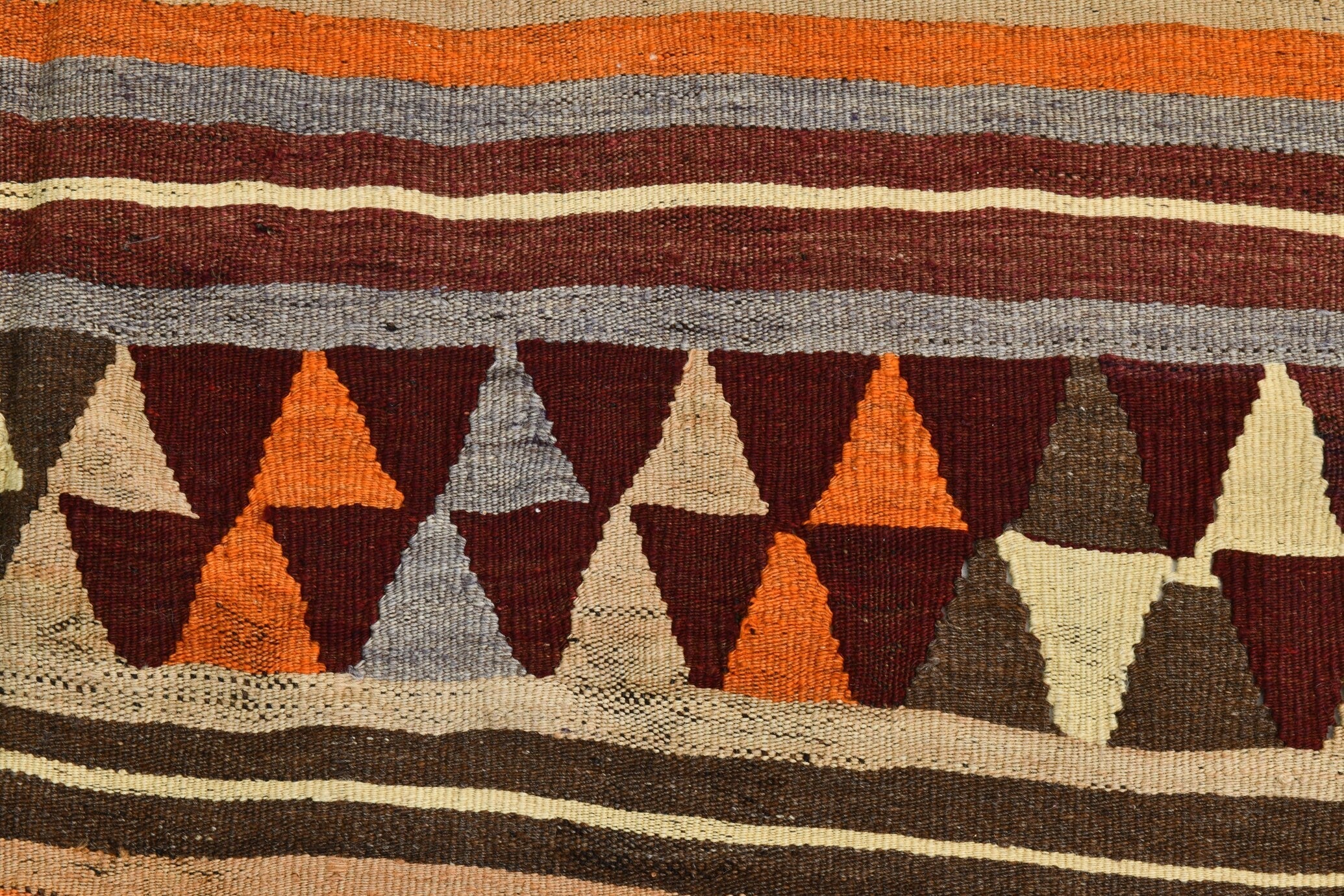 Turkish Kilim Old Rug 4’9’’ x 7’8’’